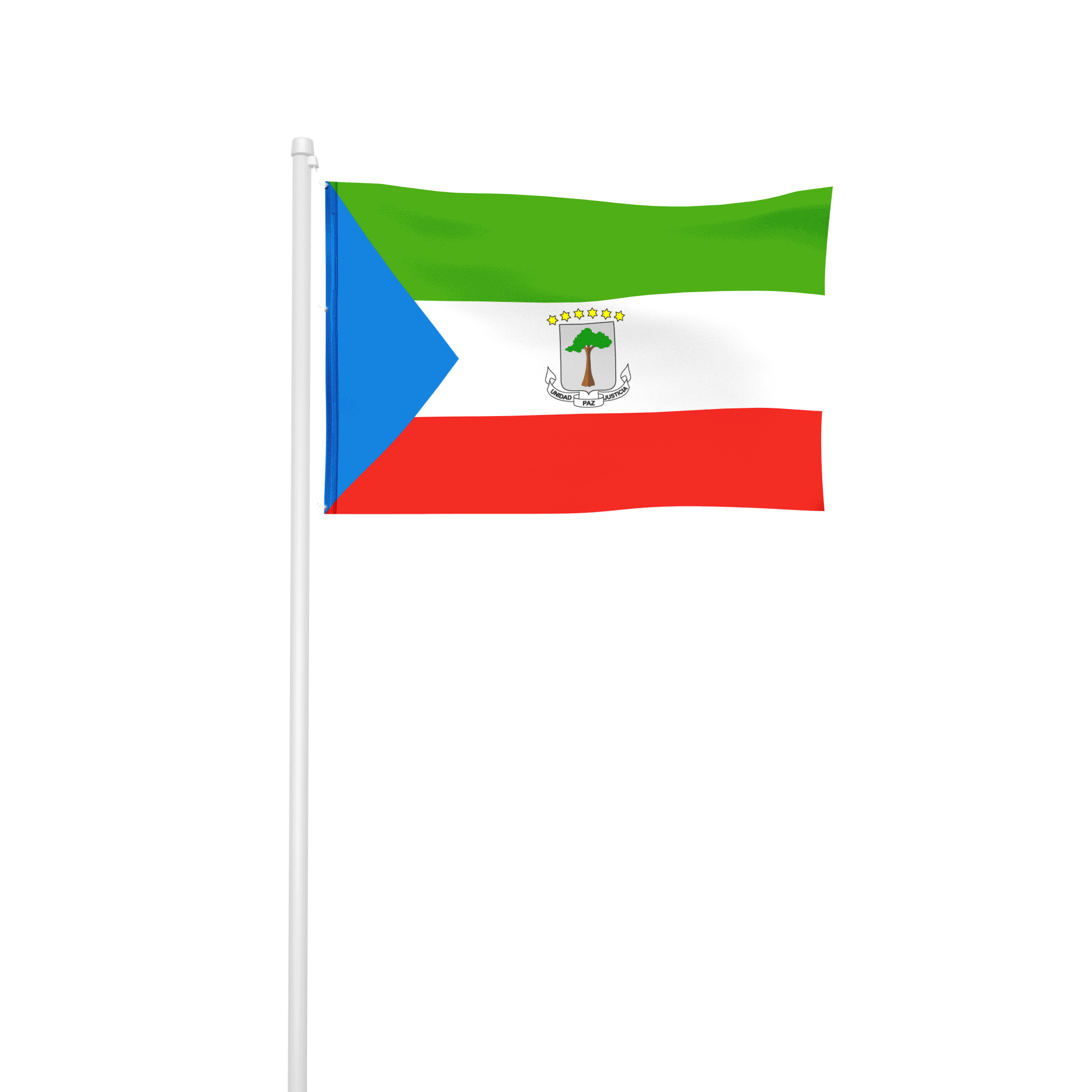Äquatorialguinea - Hissfahne