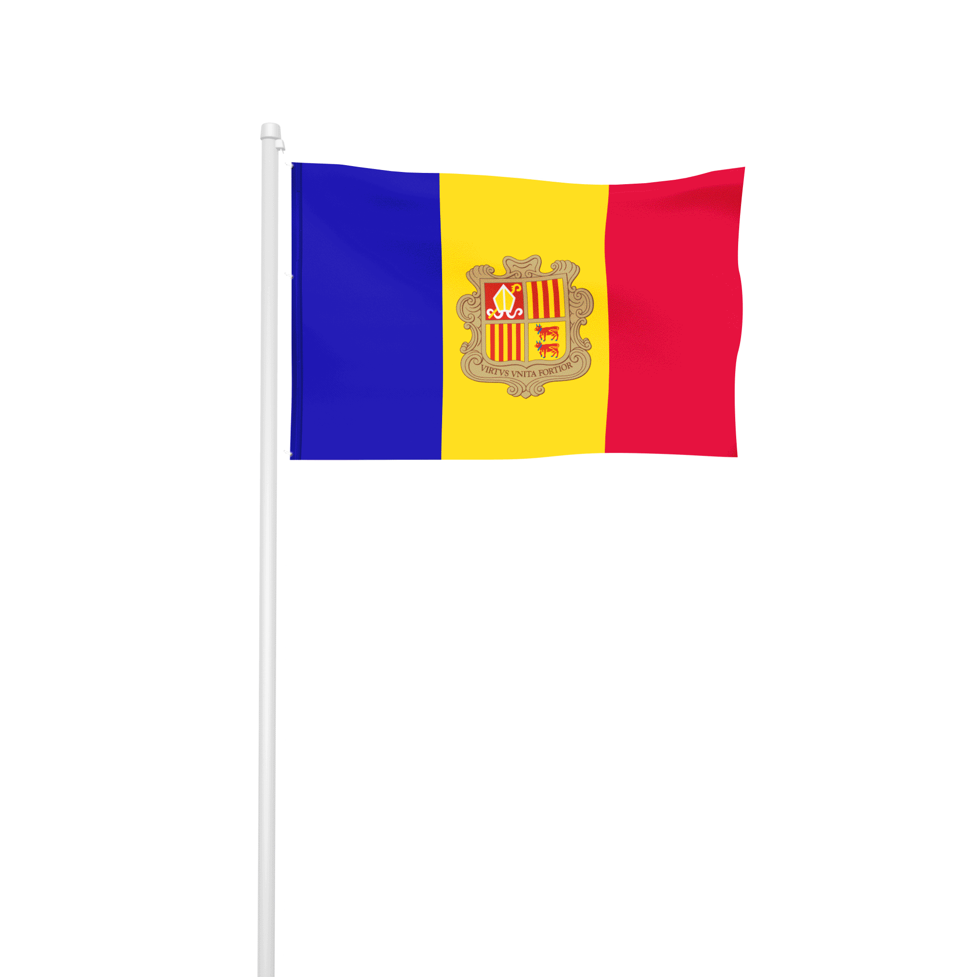 Andorra - Hissfahne
