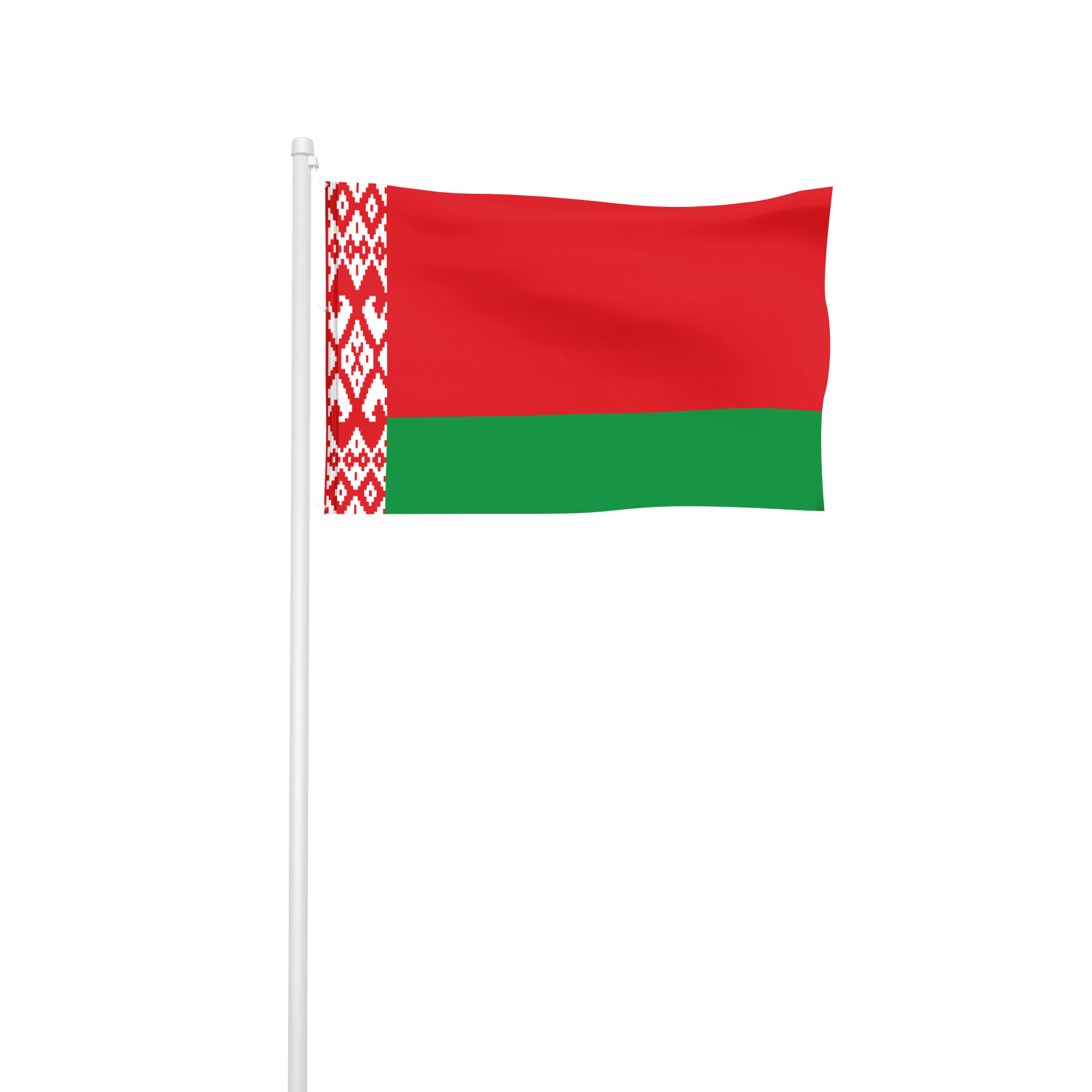 Belarus - Hissfahne