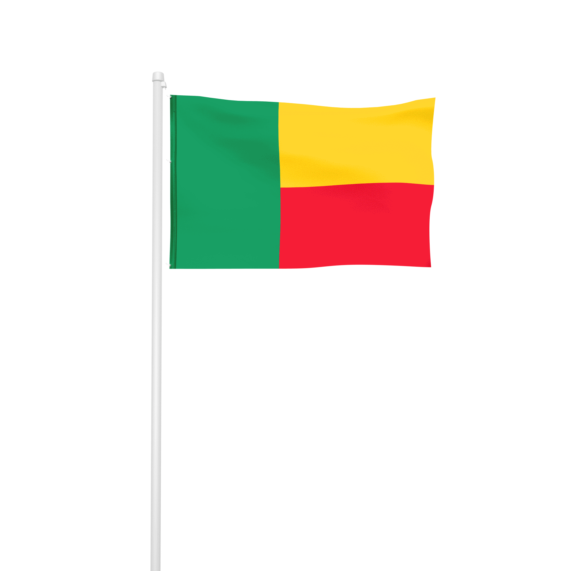 Benin - Hissfahne