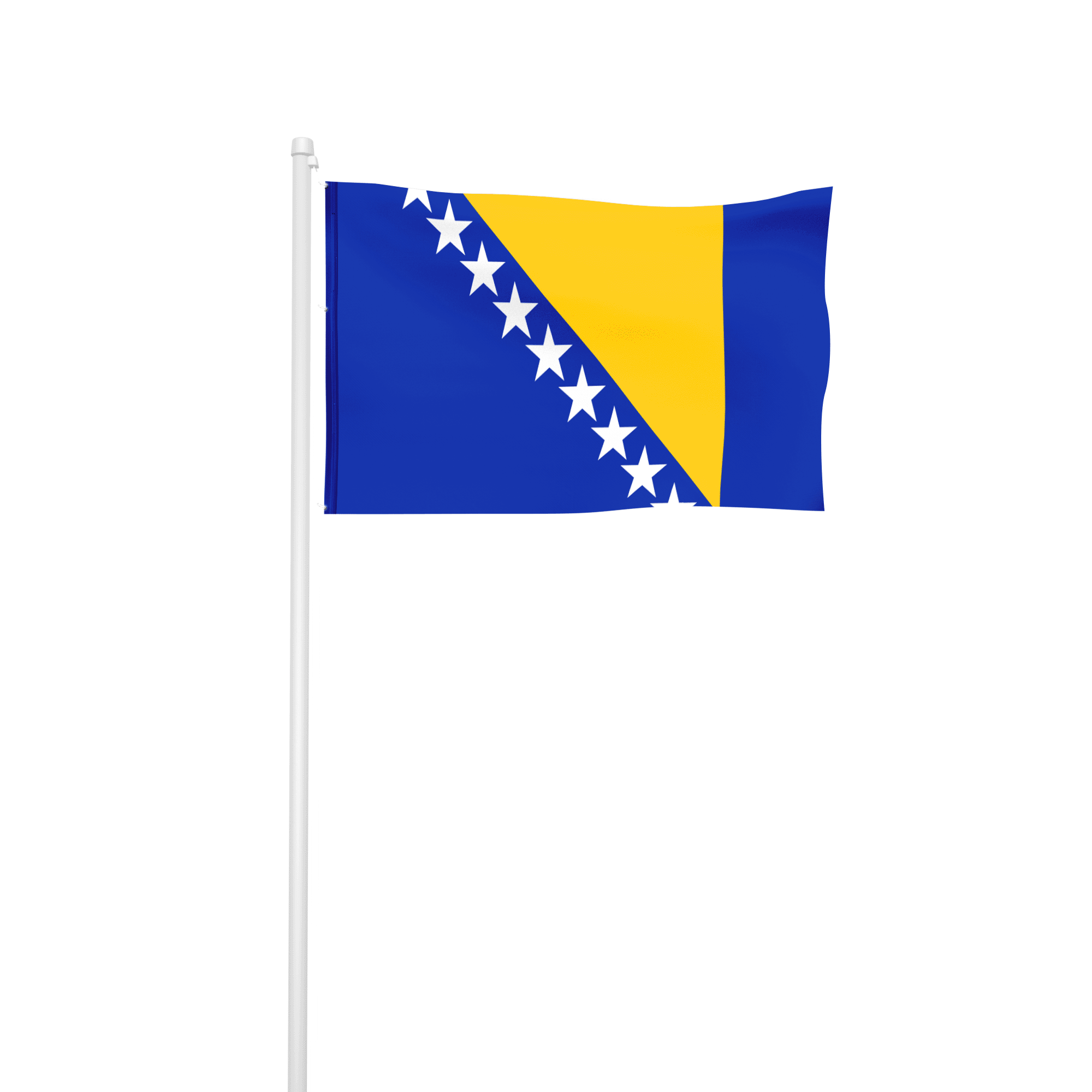 Bosnien-Herzegowina - Hissfahne