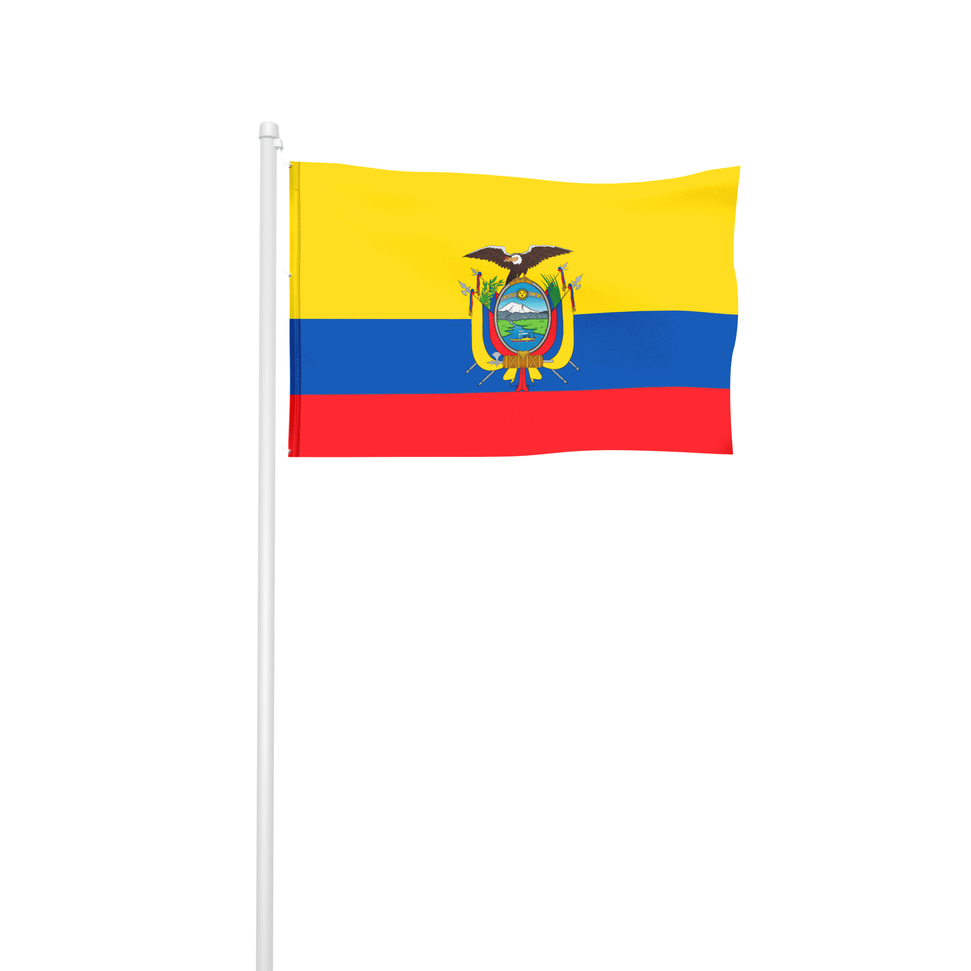 Ecuador - Hissfahne
