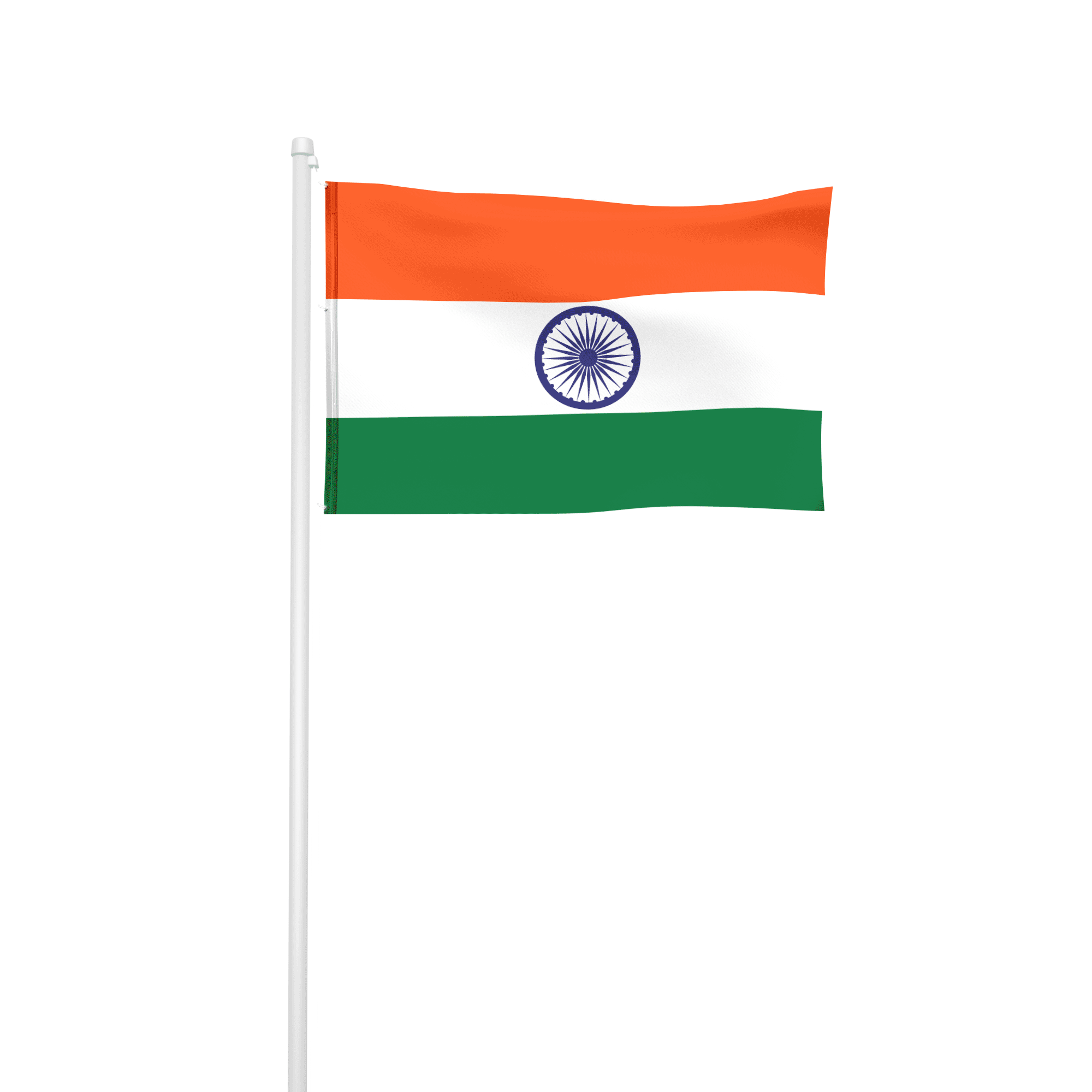 Indien - Hissfahne