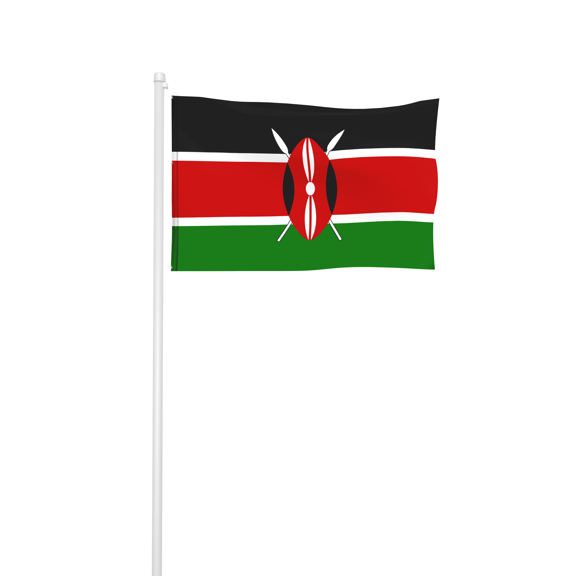 Kenia - Hissfahne