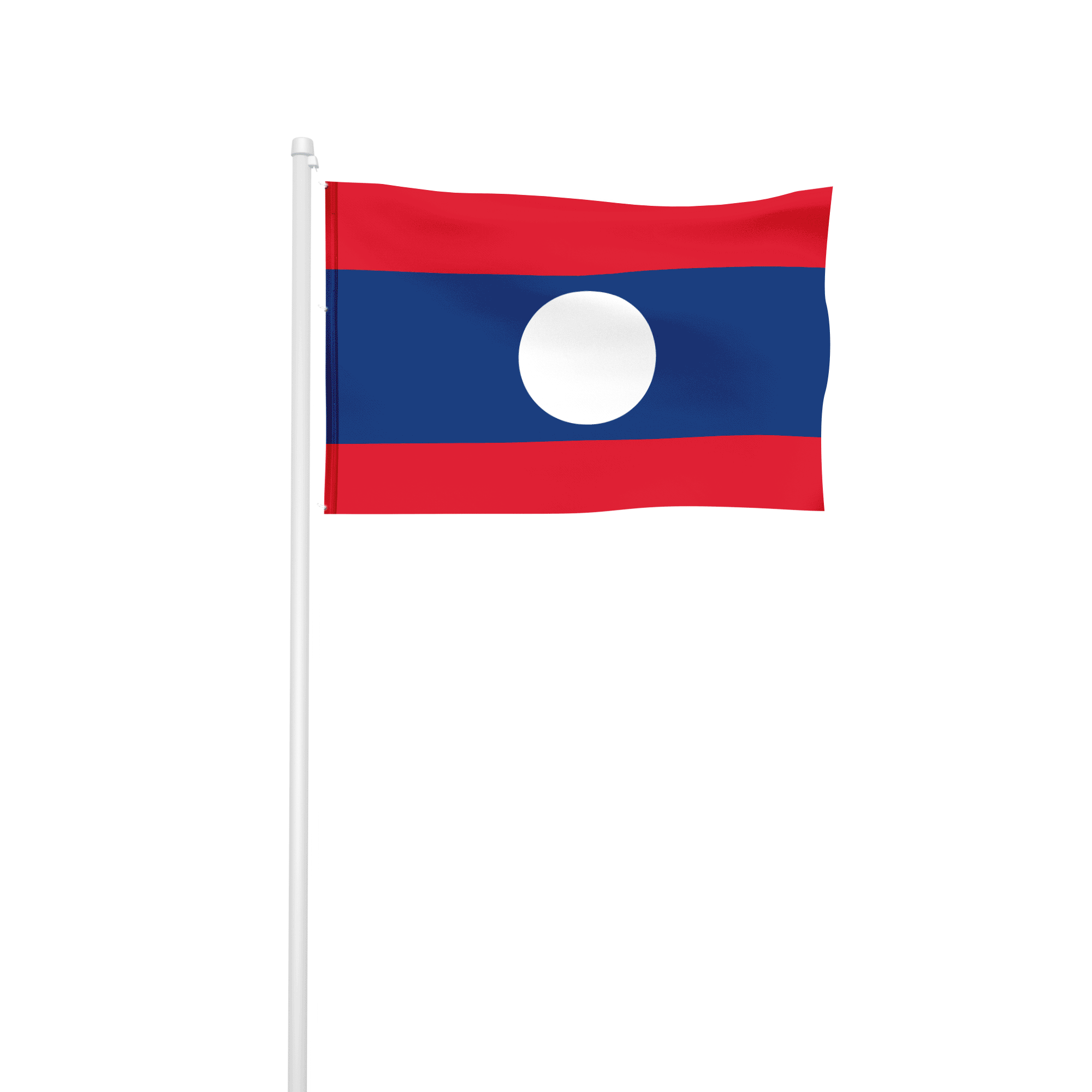 Laos - Hissfahne