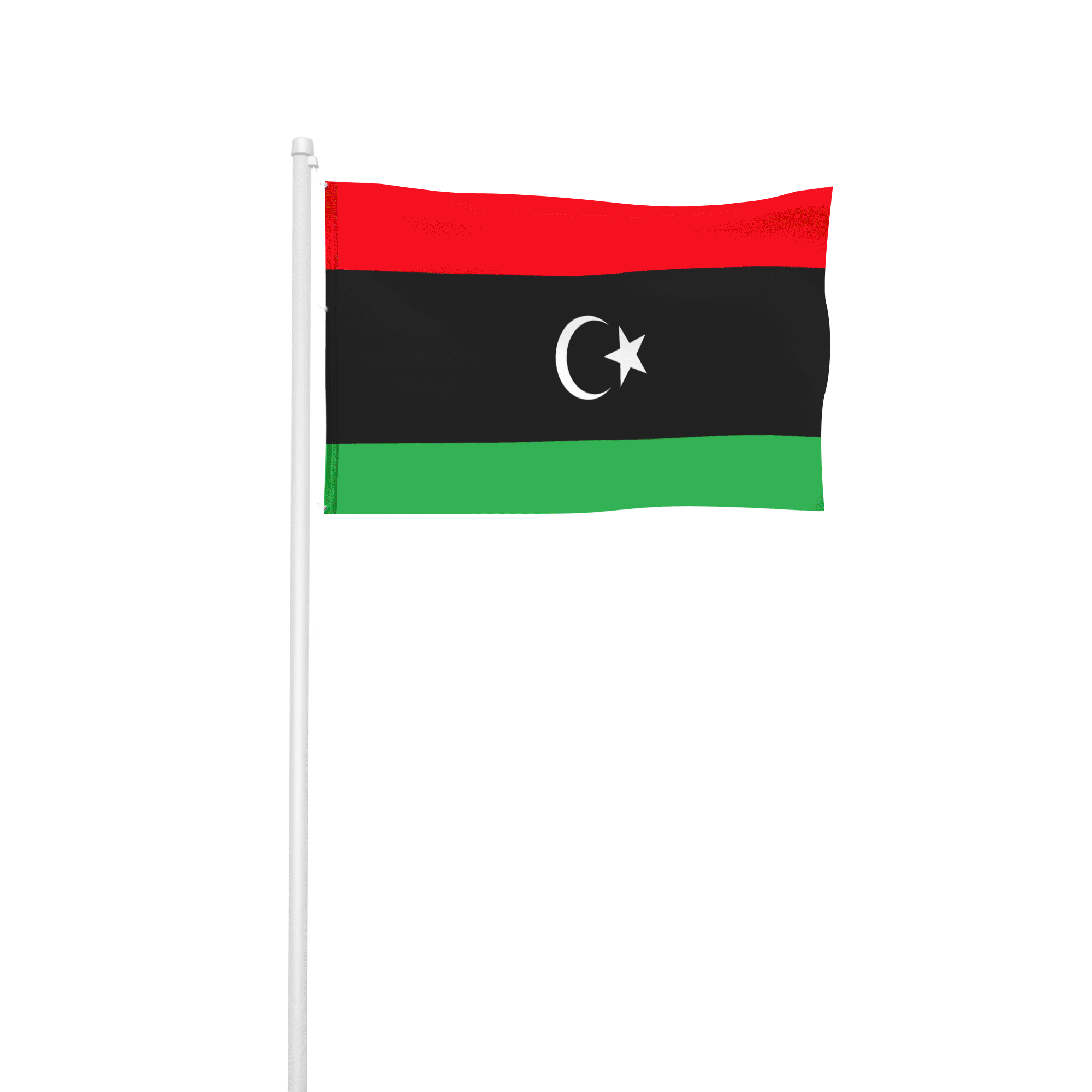 Libyen - Hissfahne