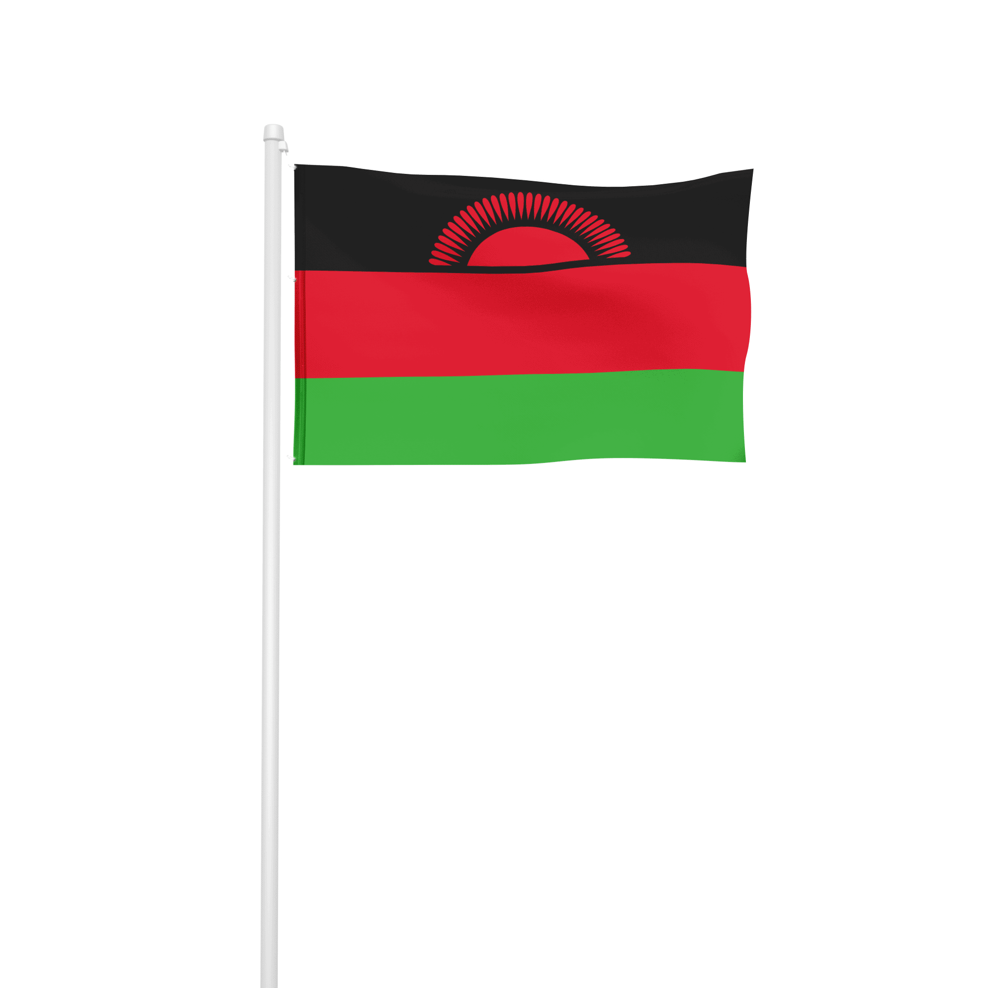 Malawi - Hissfahne