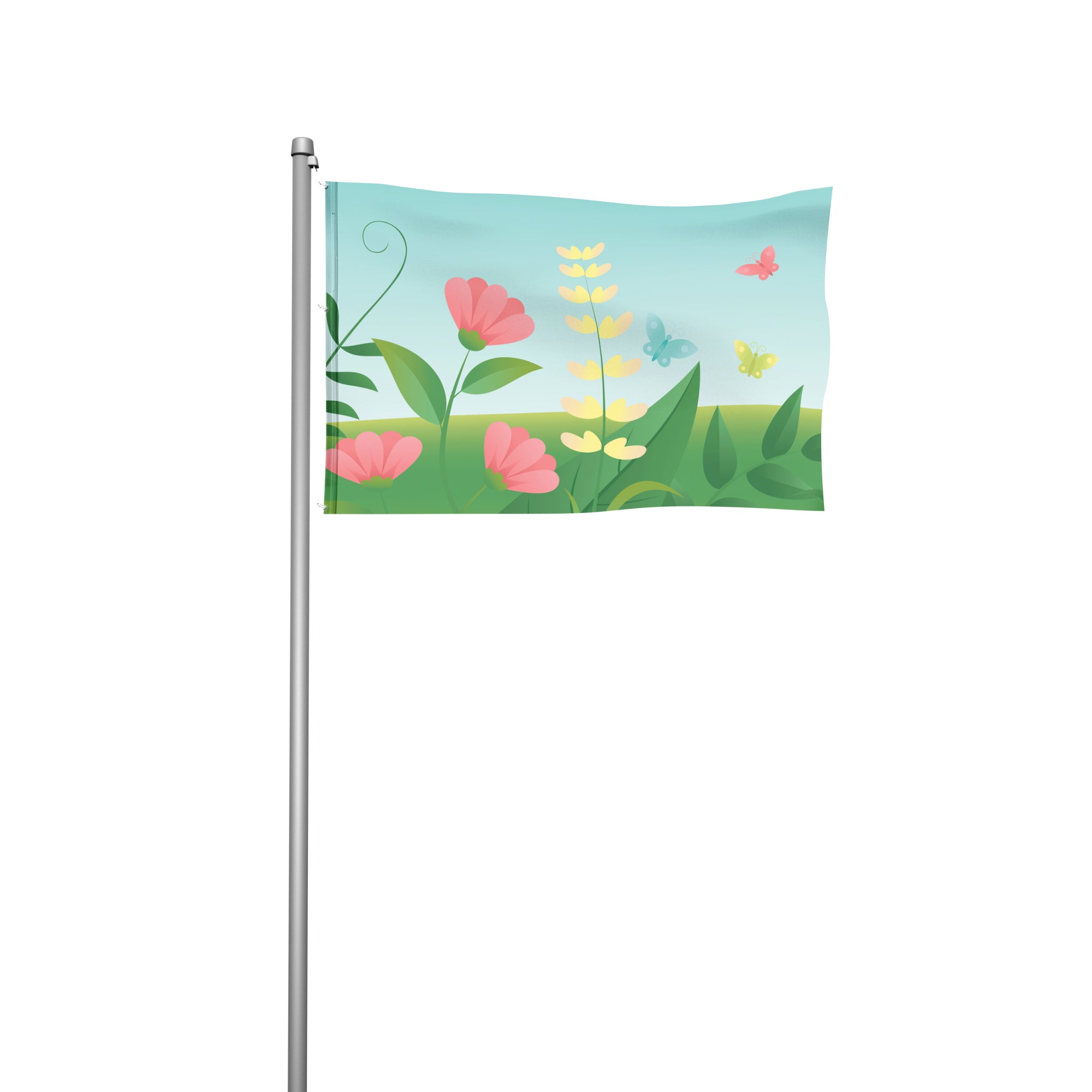 Frühling - Hissfahne