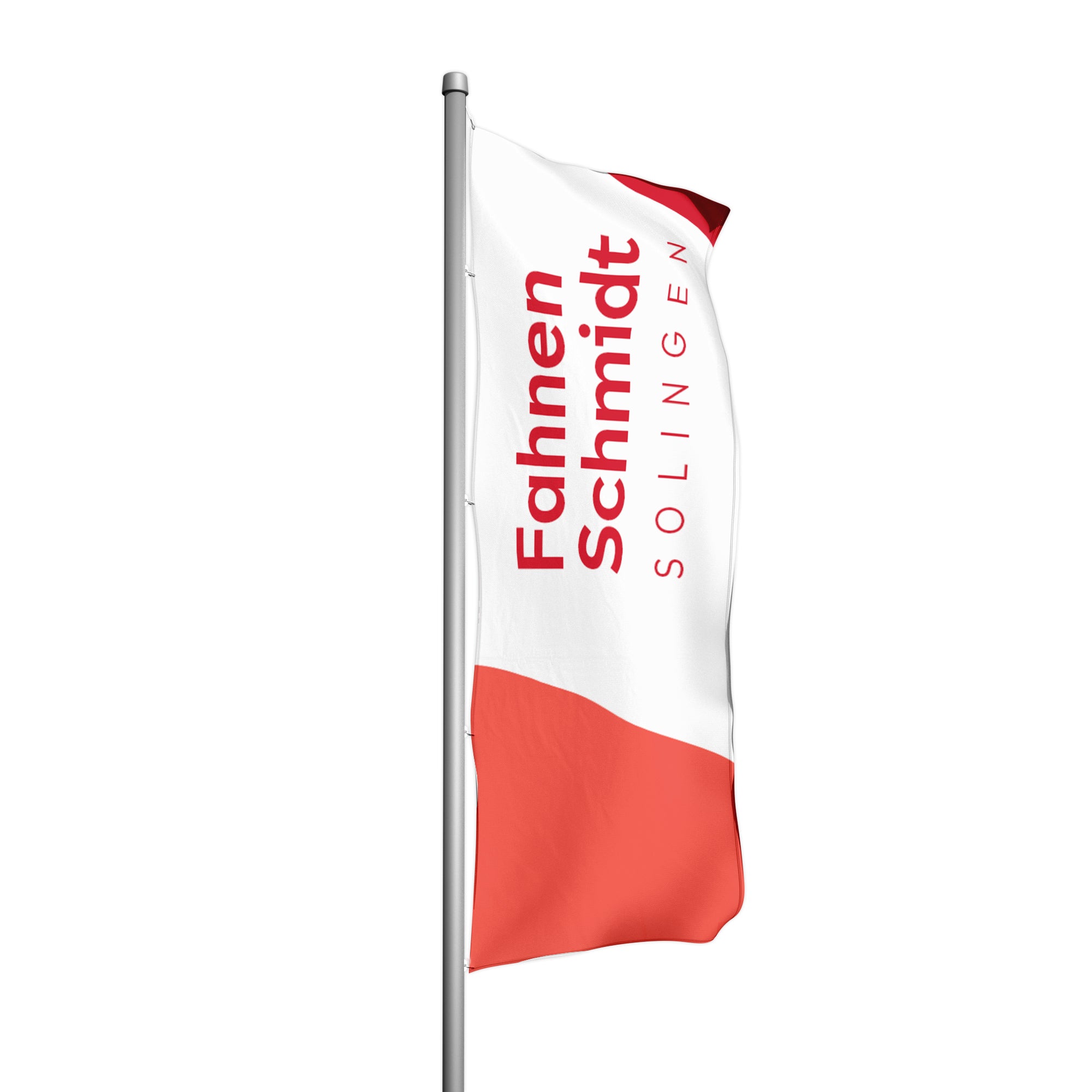 Fahnenmast ZI (zylindrisch + Innenseilführung)