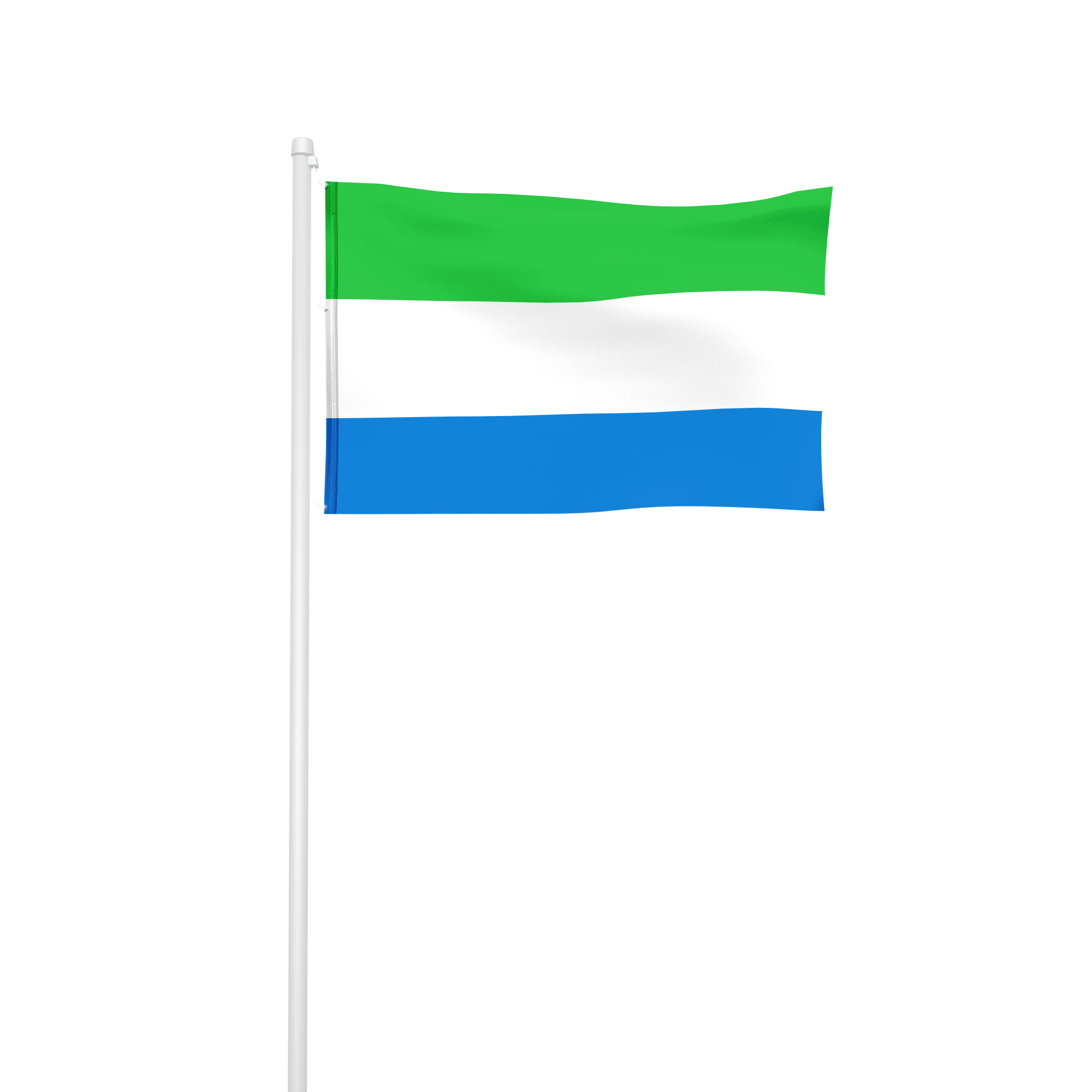 Sierra Leone - Hissfahne