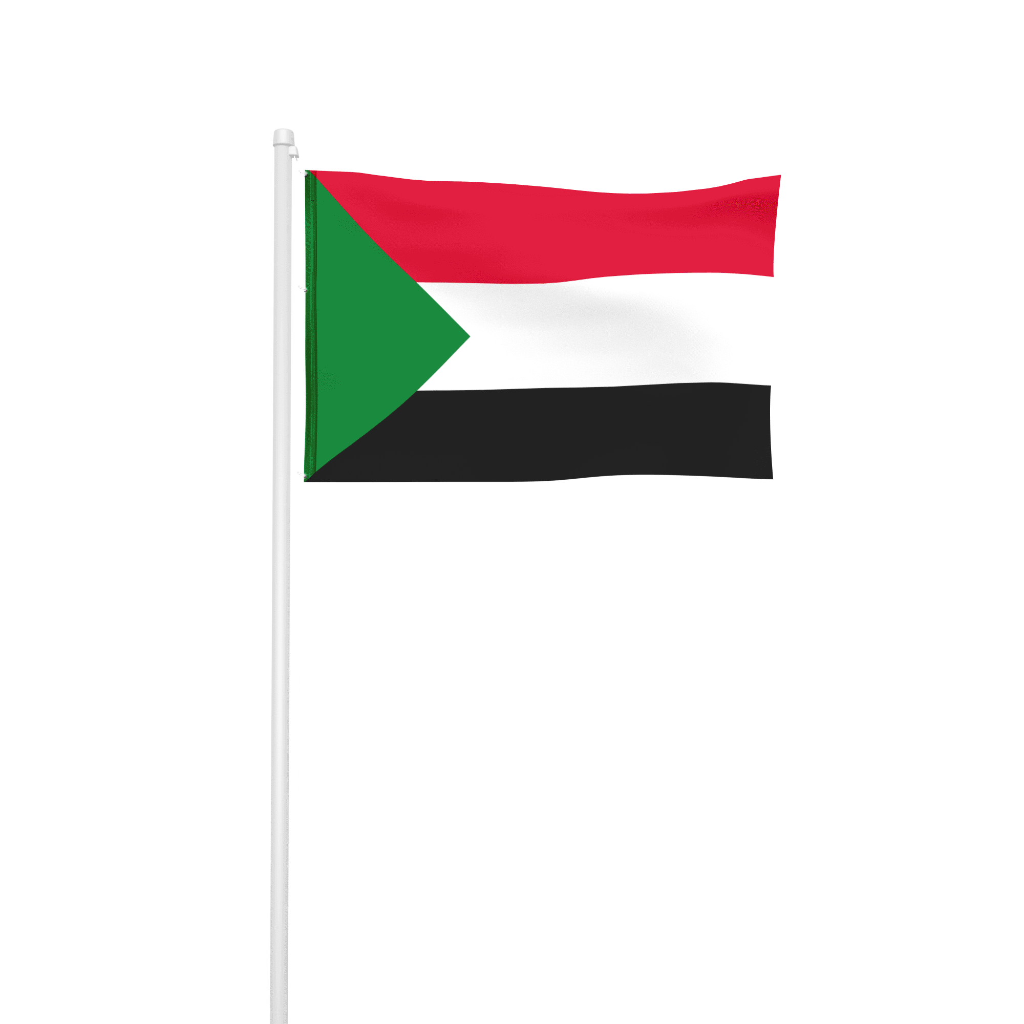 Sudan - Hissfahne