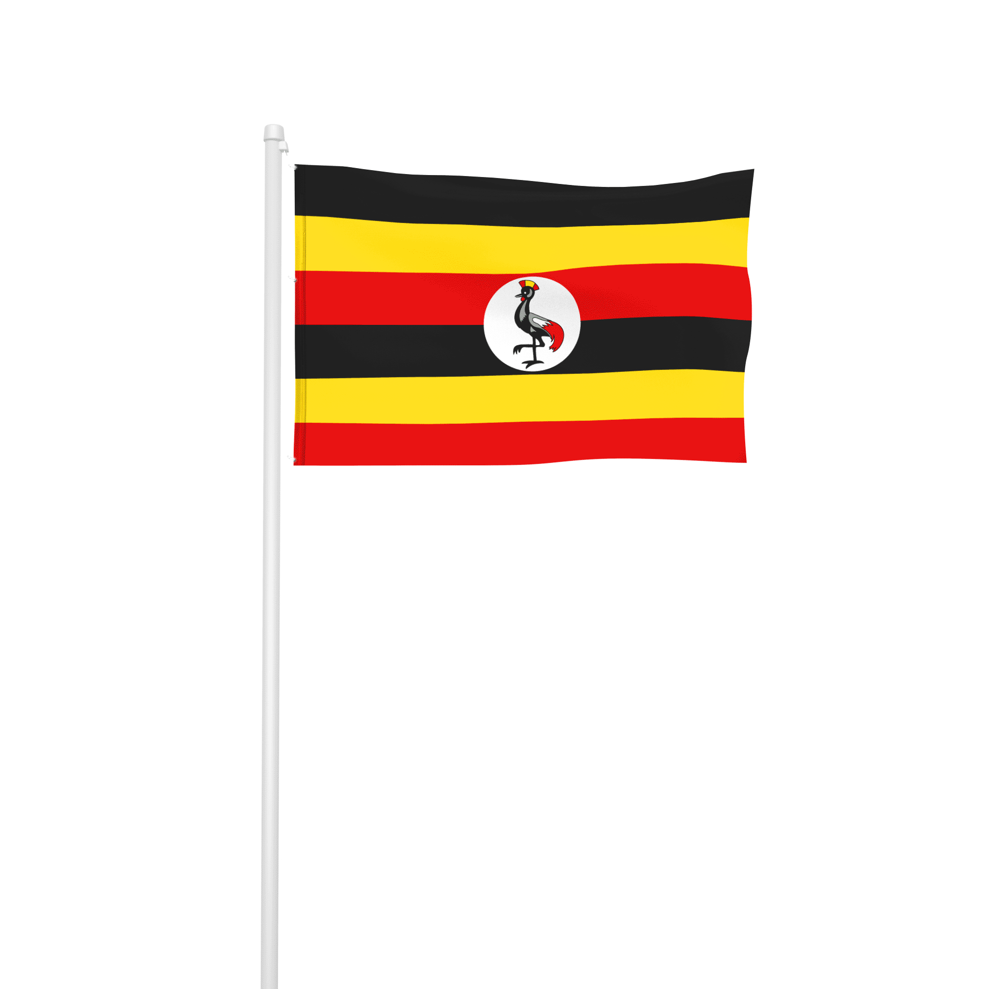Uganda - Hissfahne