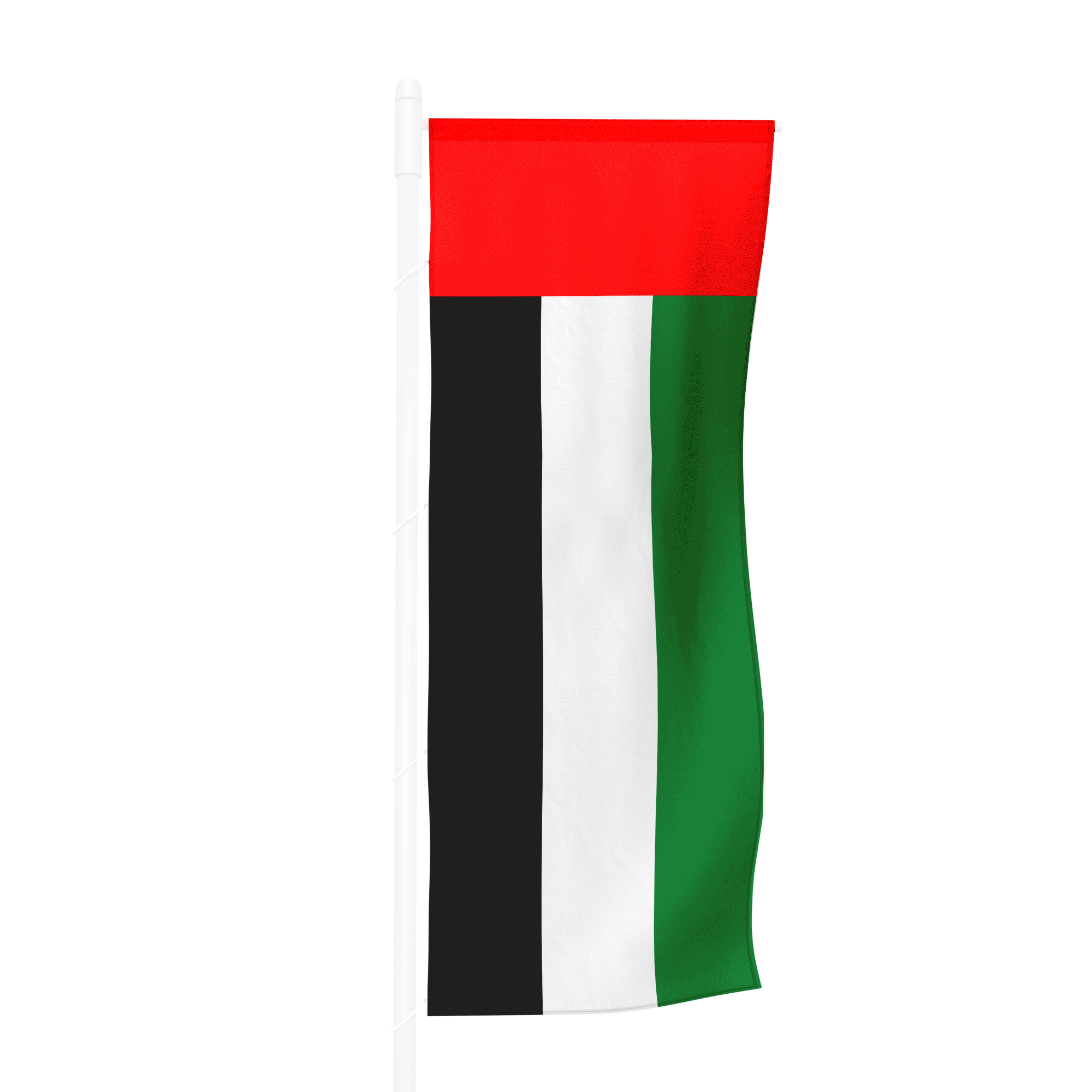 Vereinigte Arabische Emirate - Hochformatfahne