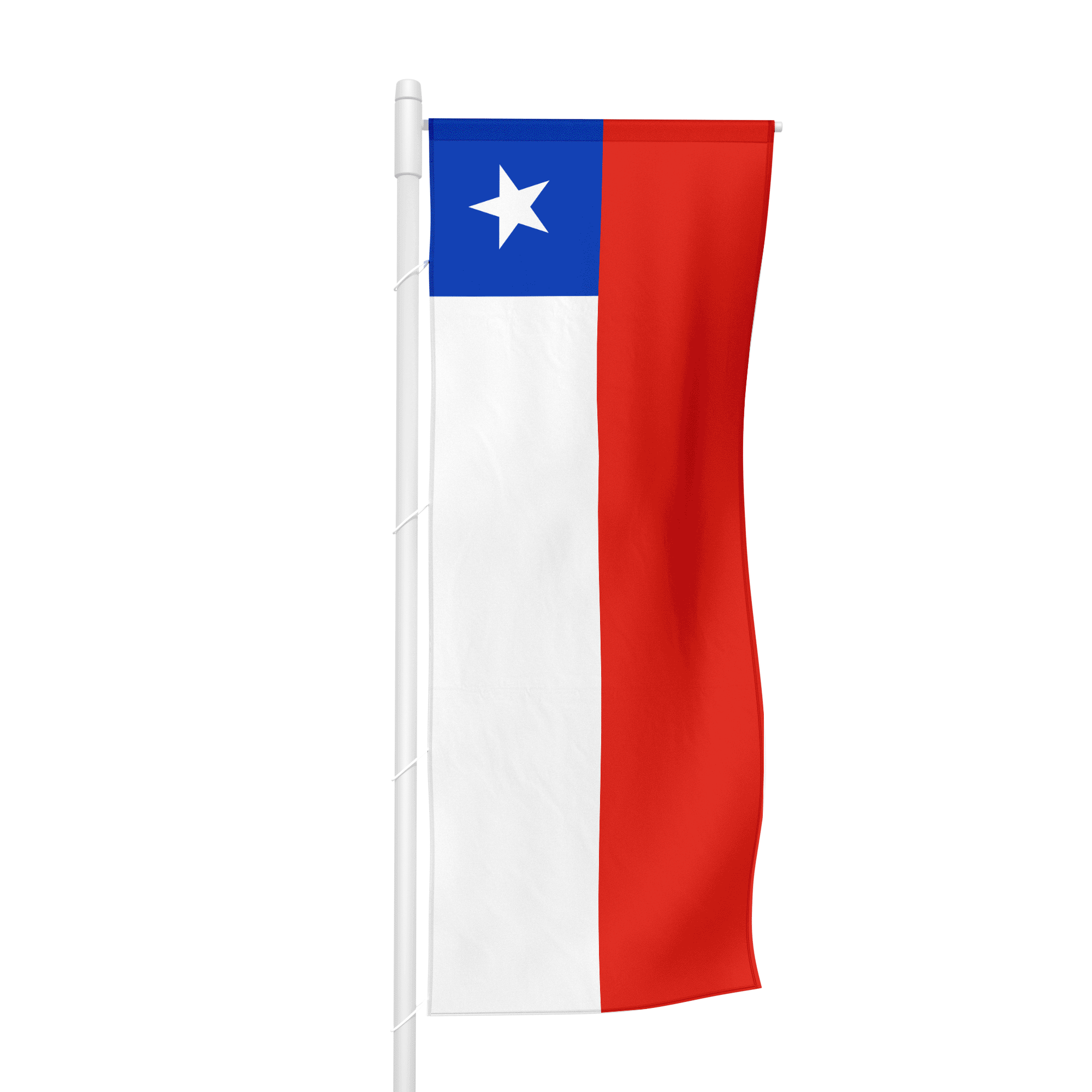 Chile - Hochformatfahne