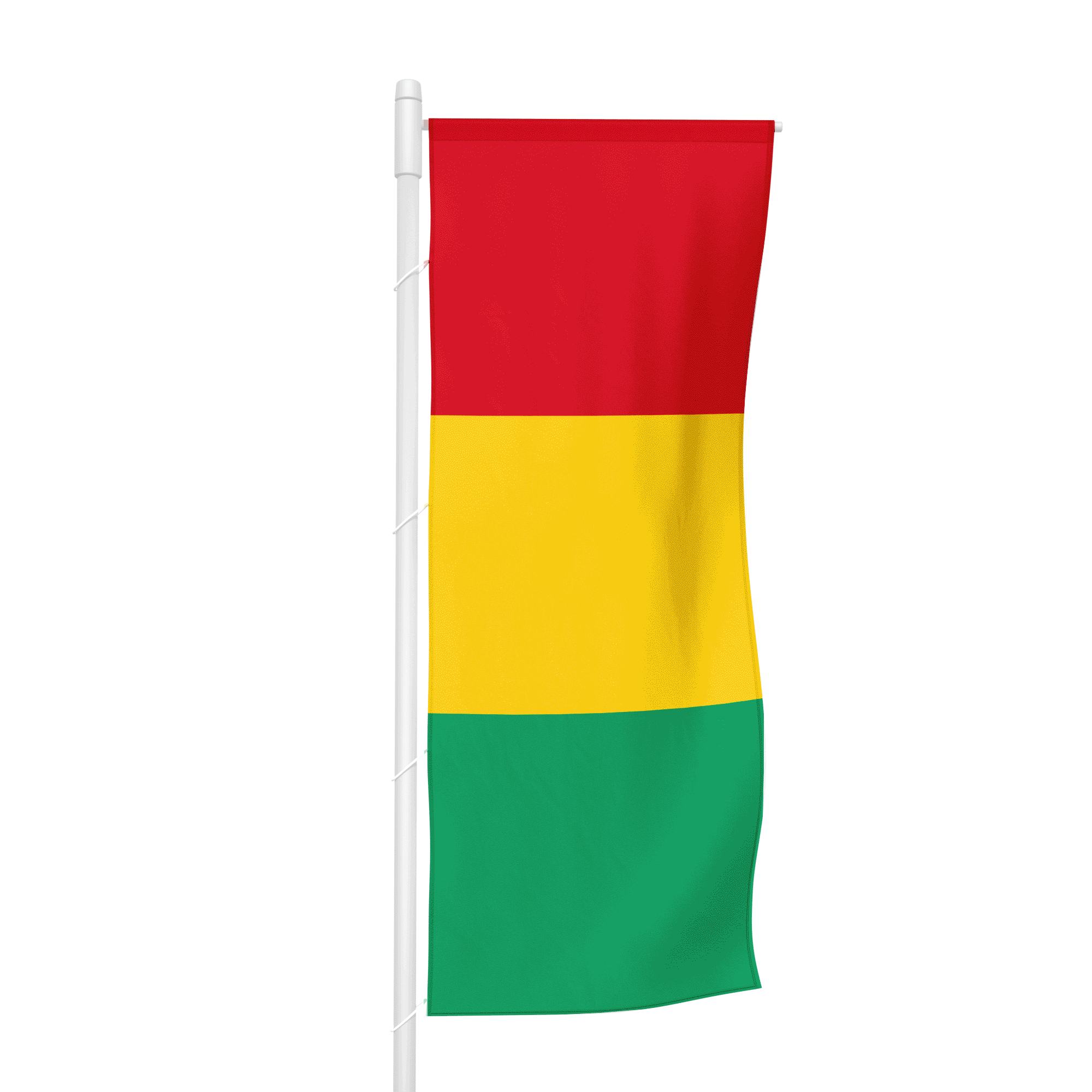 Guinea - Hochformatfahne