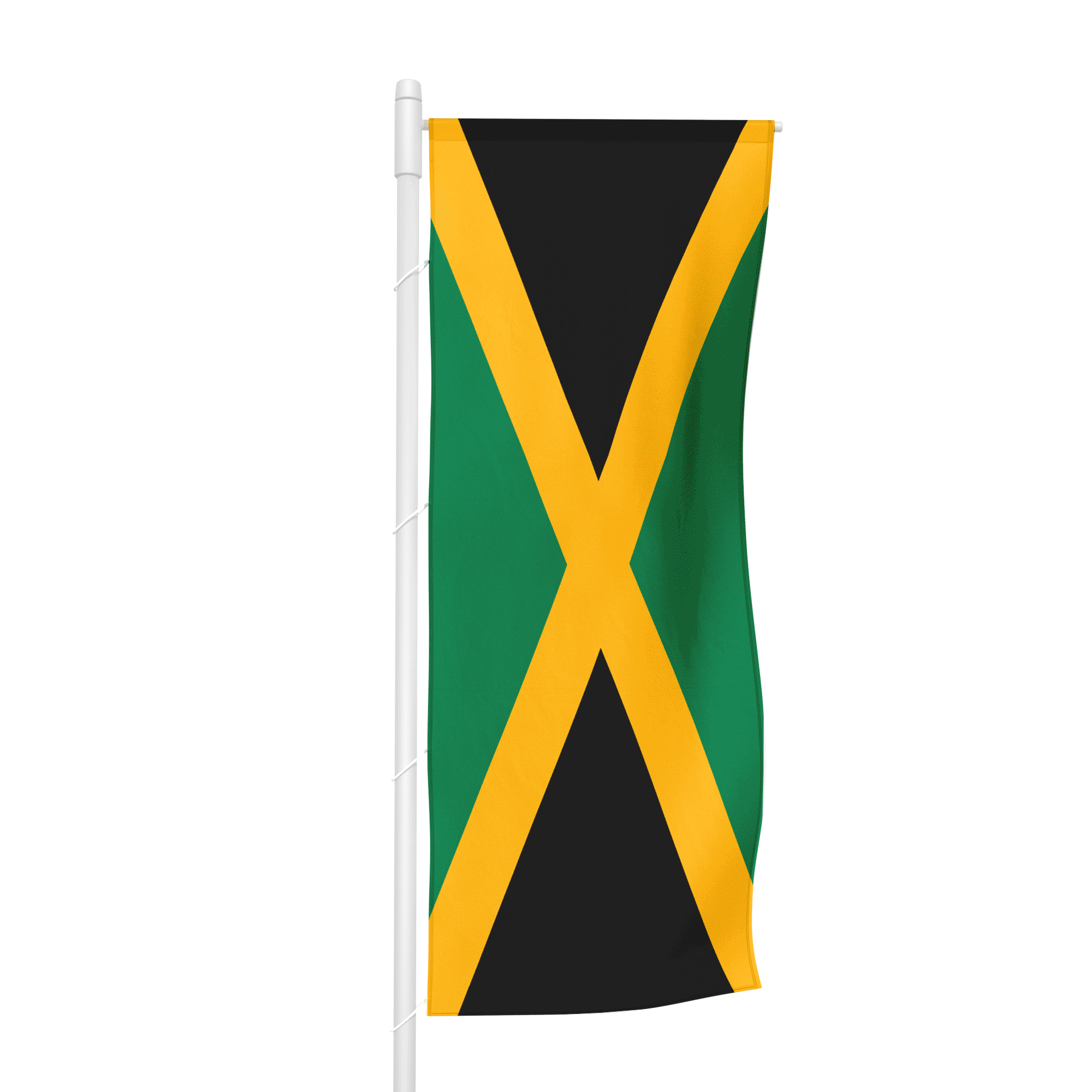Jamaika - Hochformatfahne