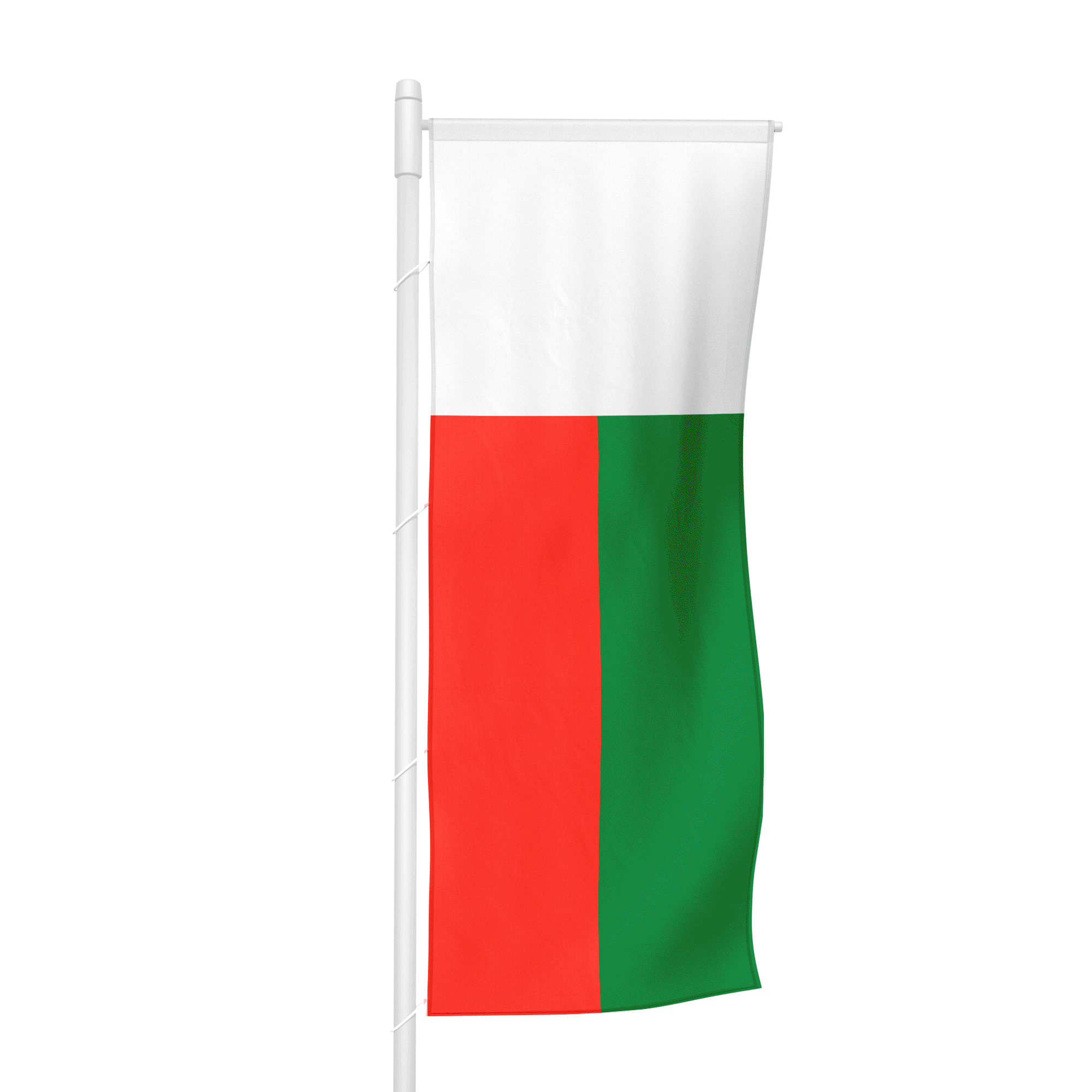 Madagaskar - Hochformatfahne
