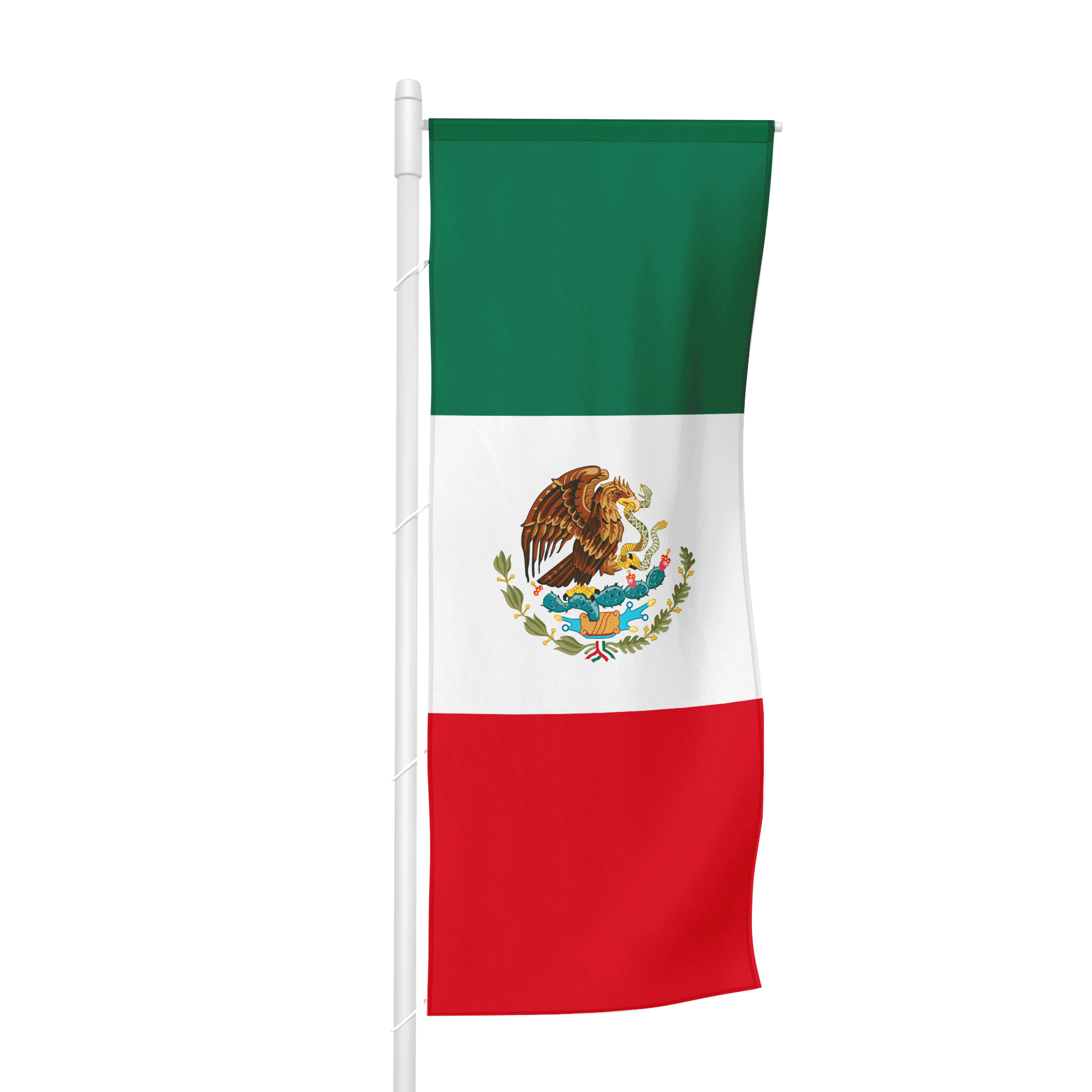 Mexiko - Hochformatfahne