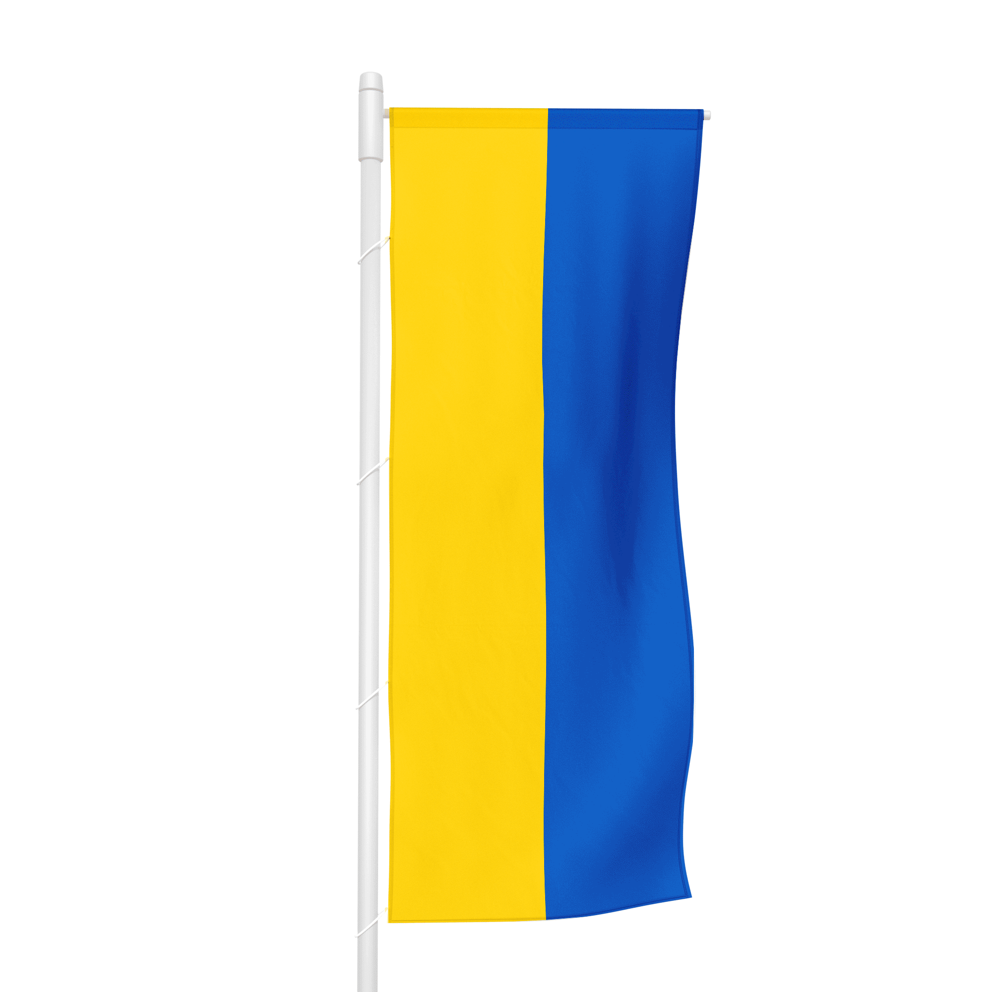 Ukraine - Hochformatfahne