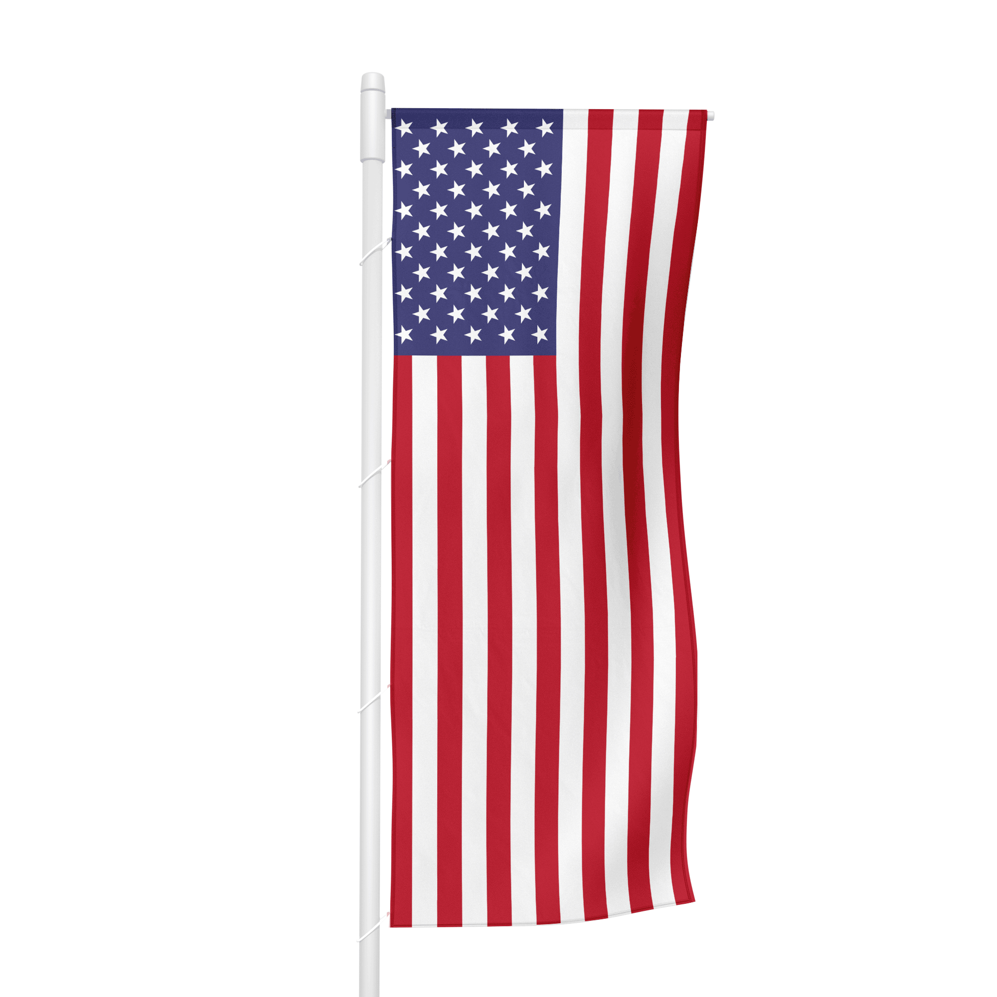 USA - Hochformatfahne