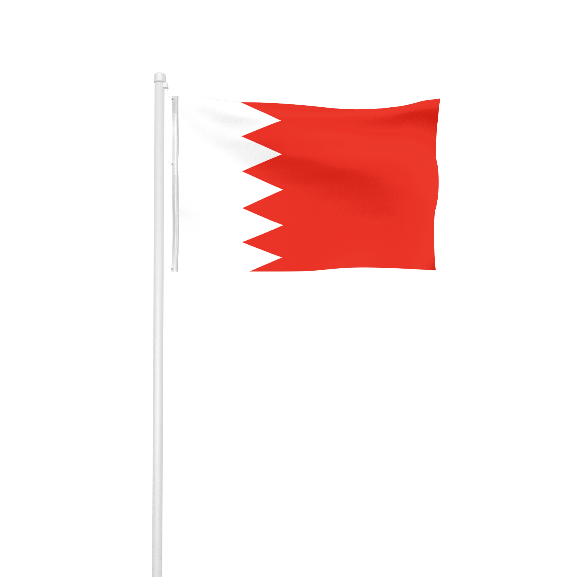 Bahrain - Hissfahne