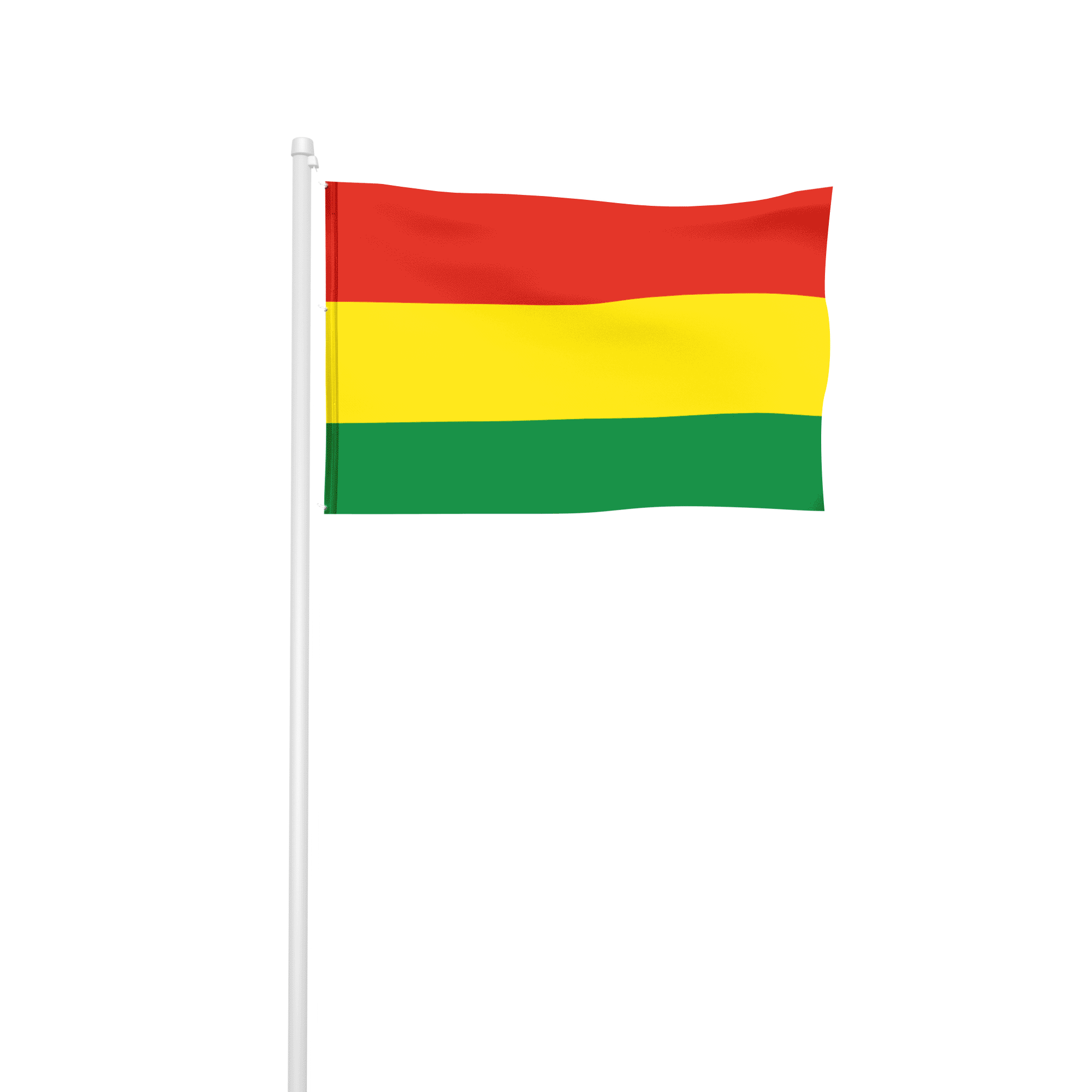 Bolivien - Hissfahne