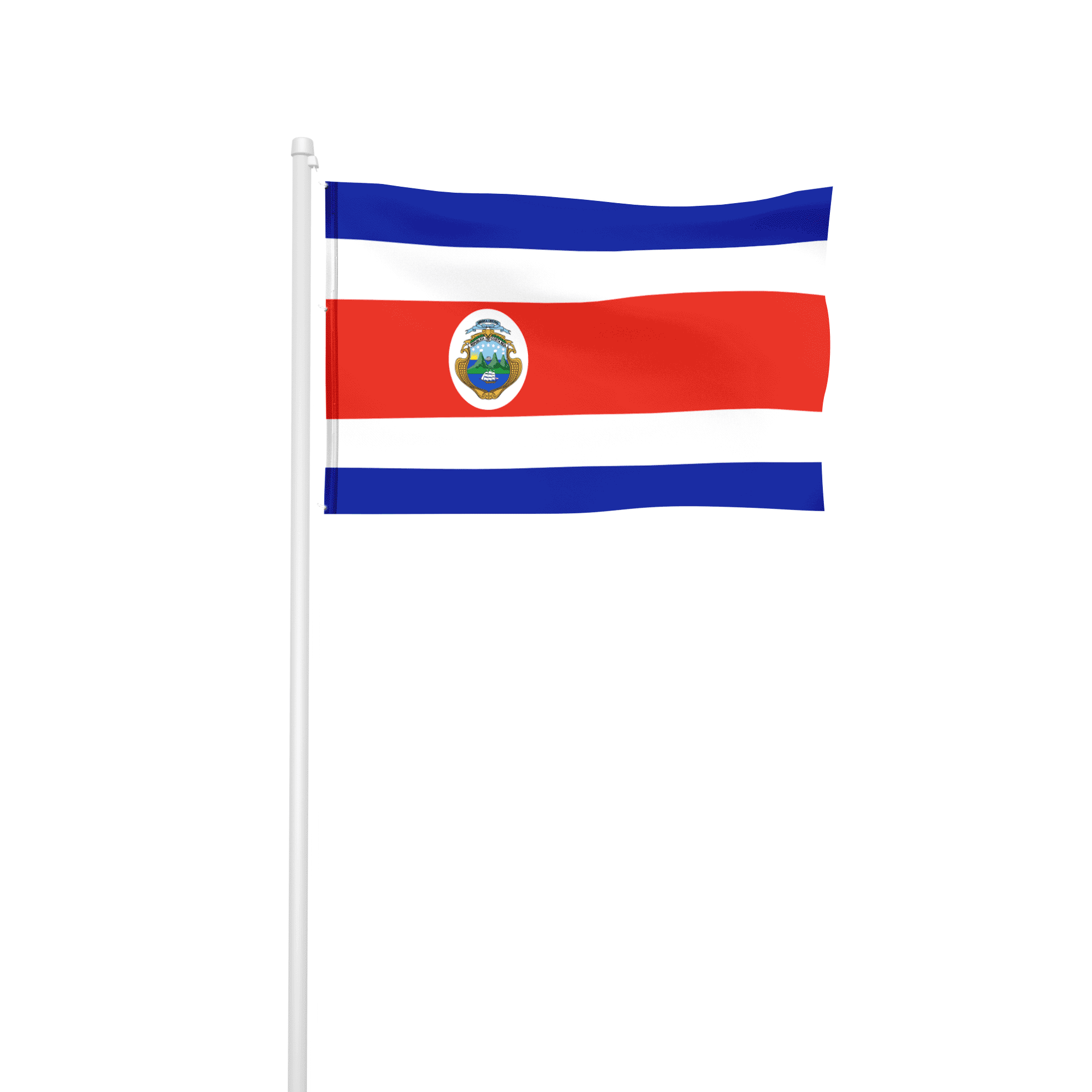 Costa Rica - Hissfahne