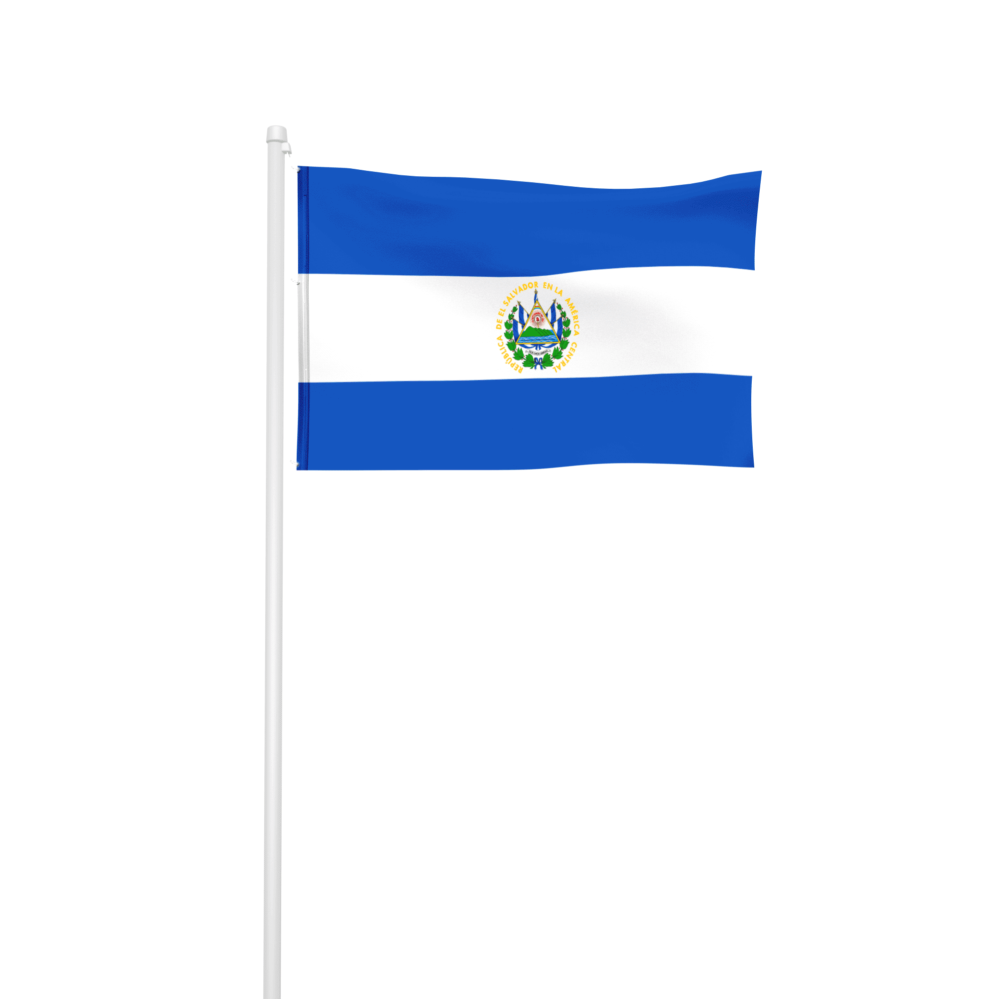 El Salvador - Hissfahne