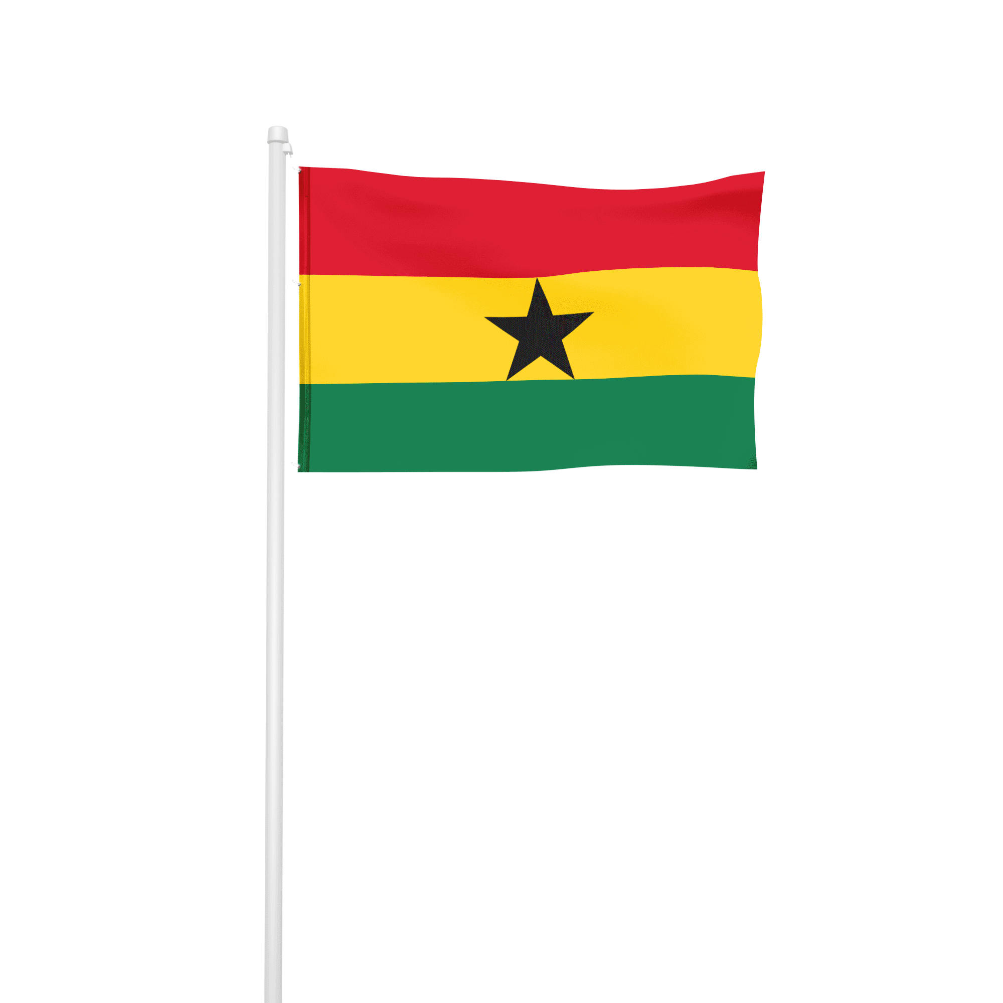 Ghana - Hissfahne