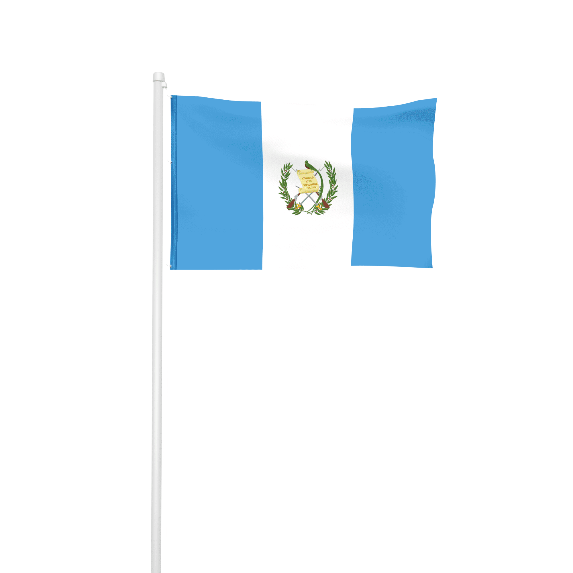 Guatemala - Hissfahne