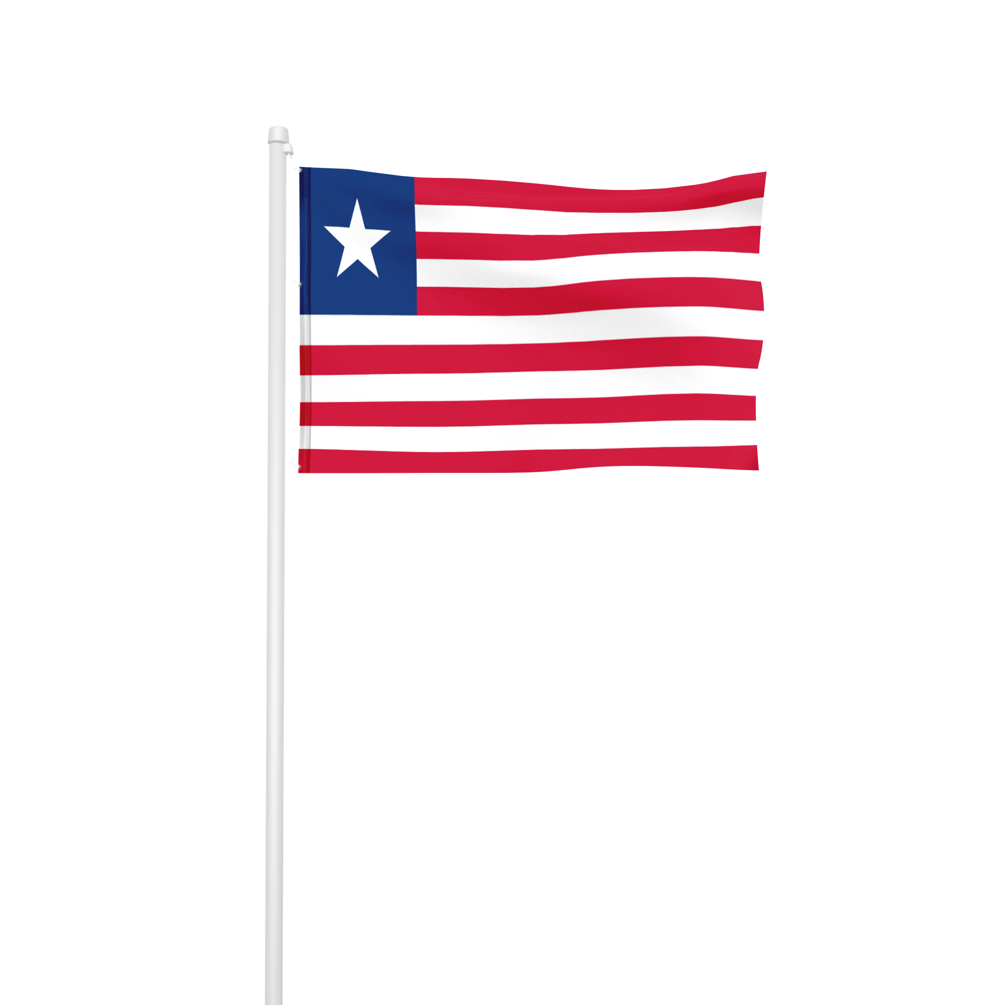 Liberia - Hissfahne