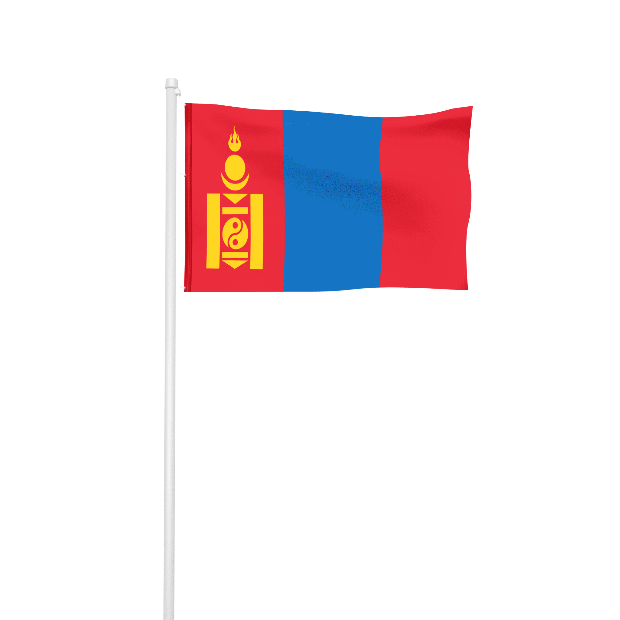 Mongolei - Hissfahne