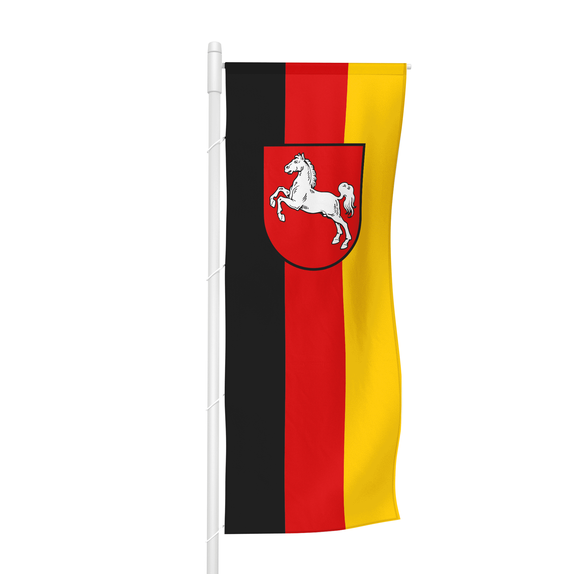 Niedersachsen - Hochformatfahne