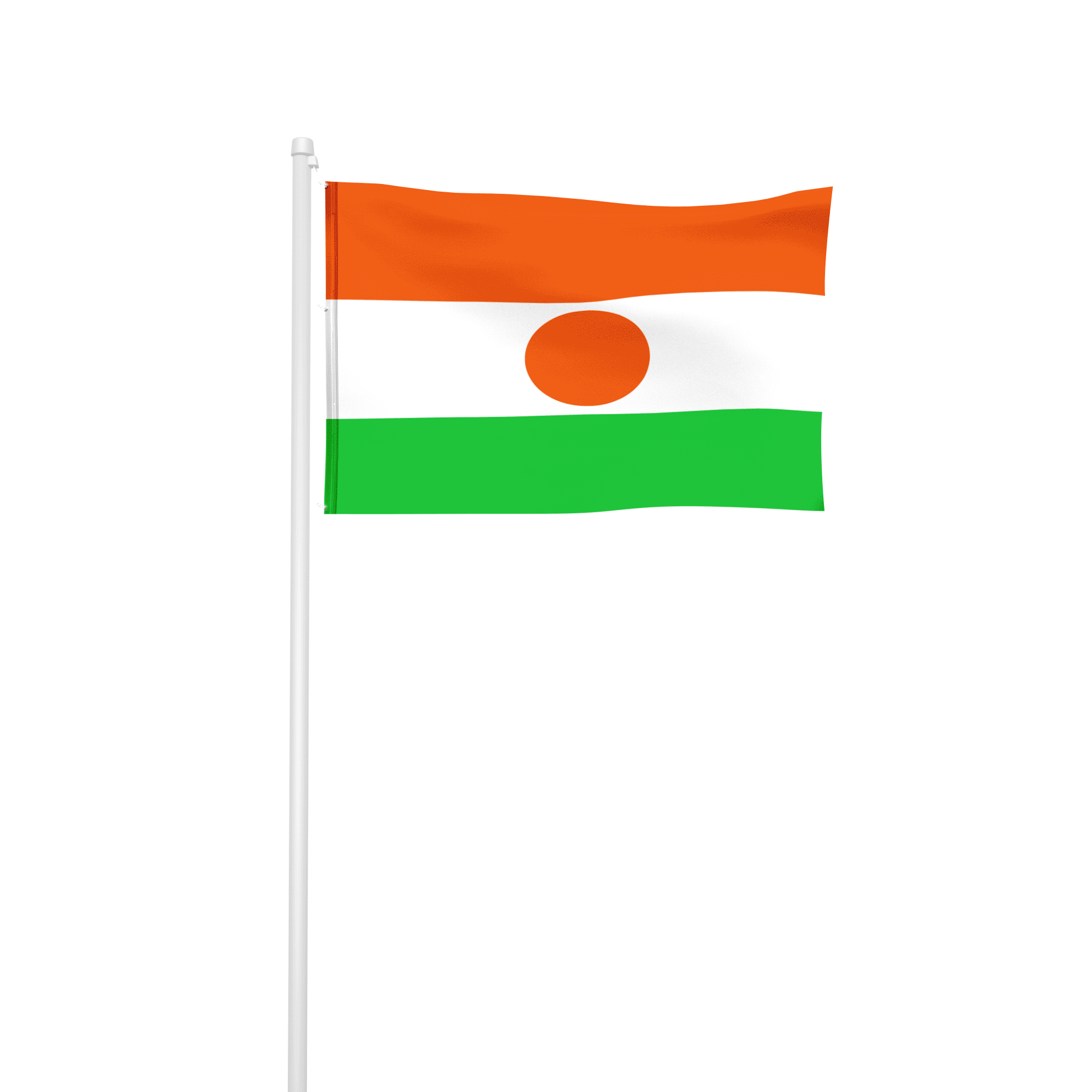 Niger - Hissfahne