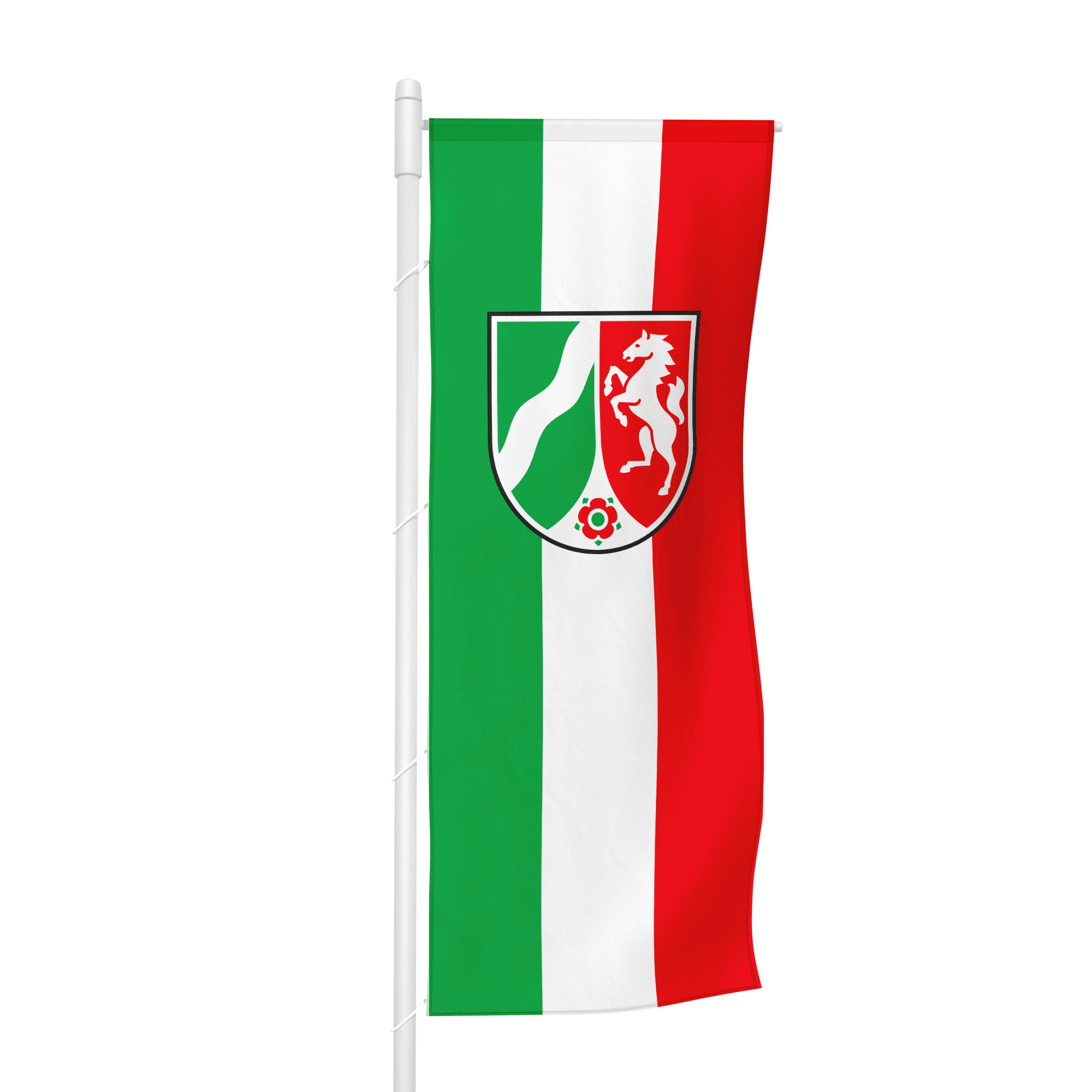 Nordrhein-Westfalen (Bürgerflagge) - Hochformatfahne