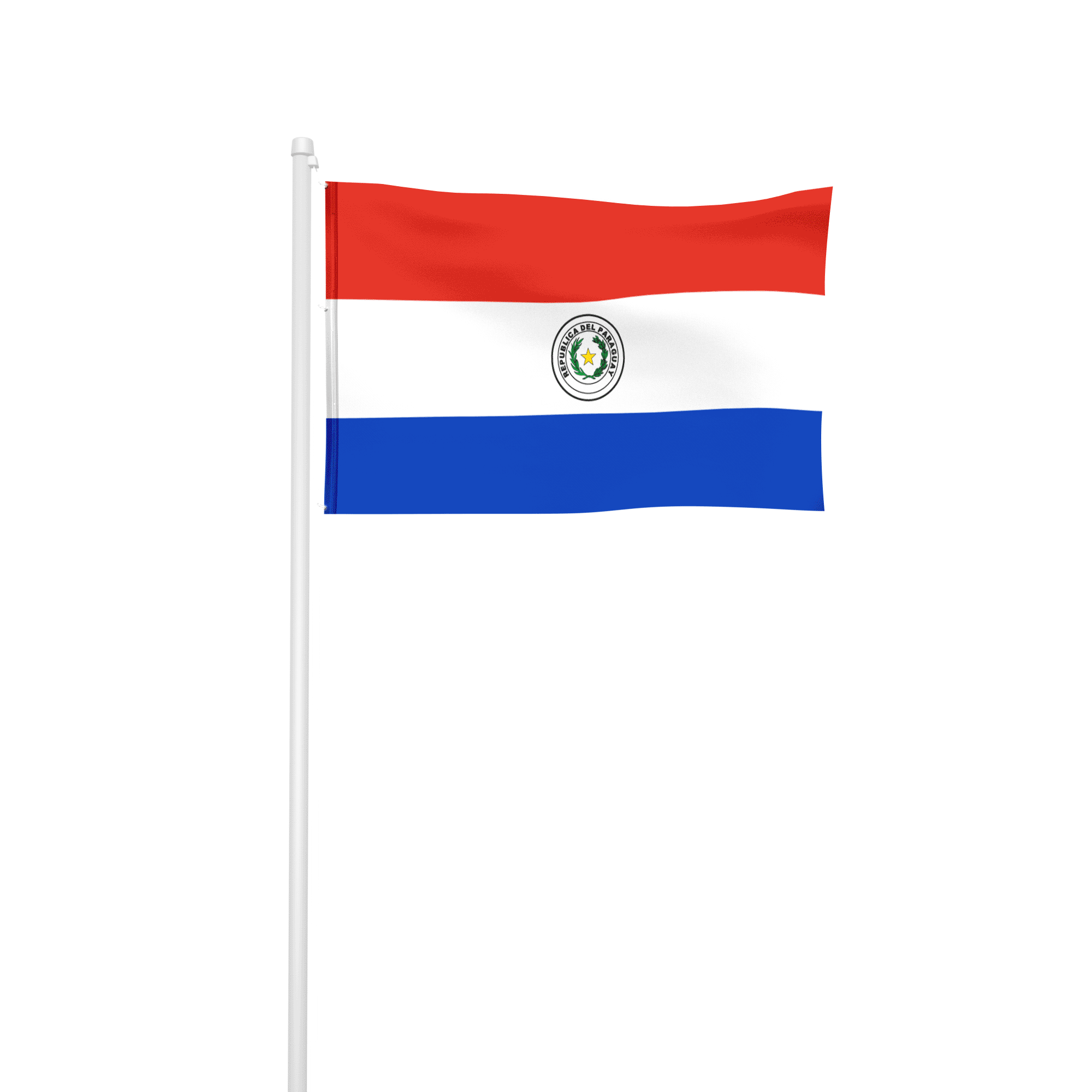 Paraguay - Hissfahne