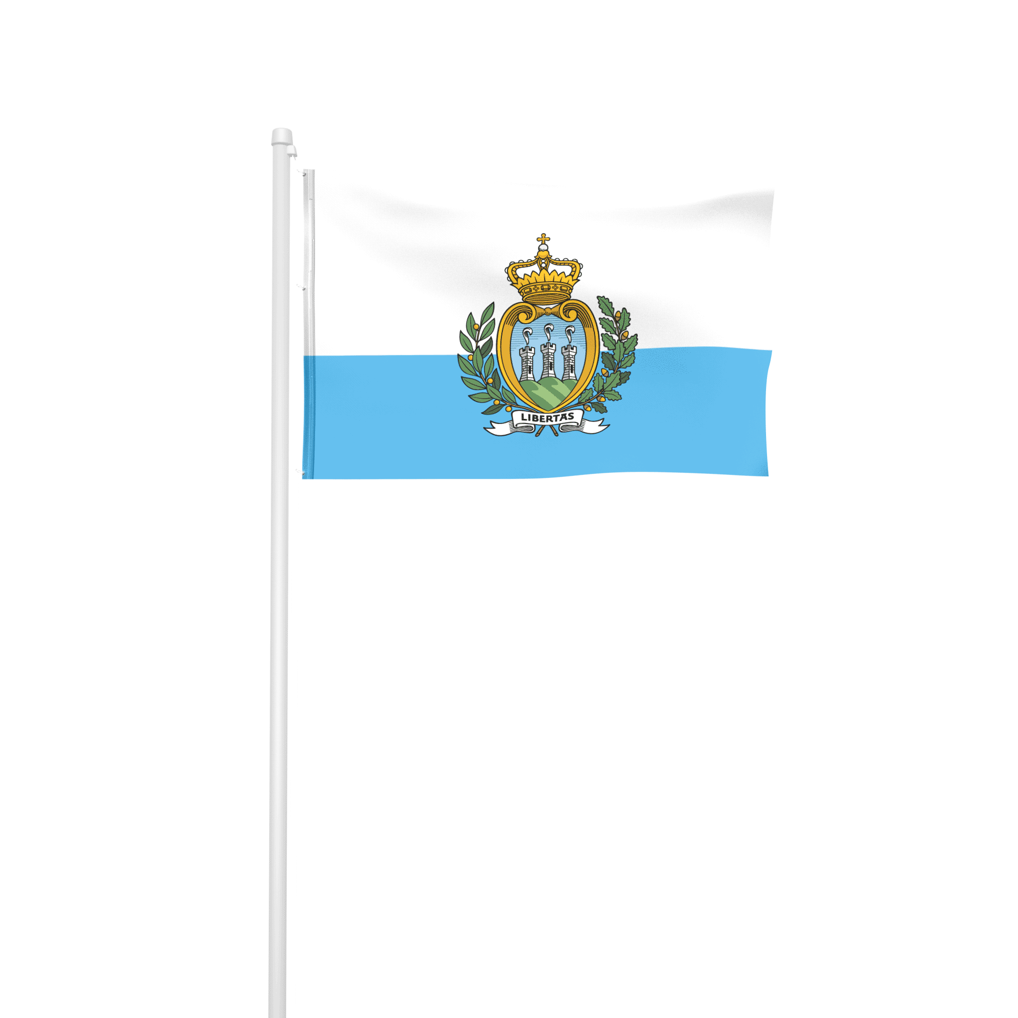 San Marino - Hissfahne