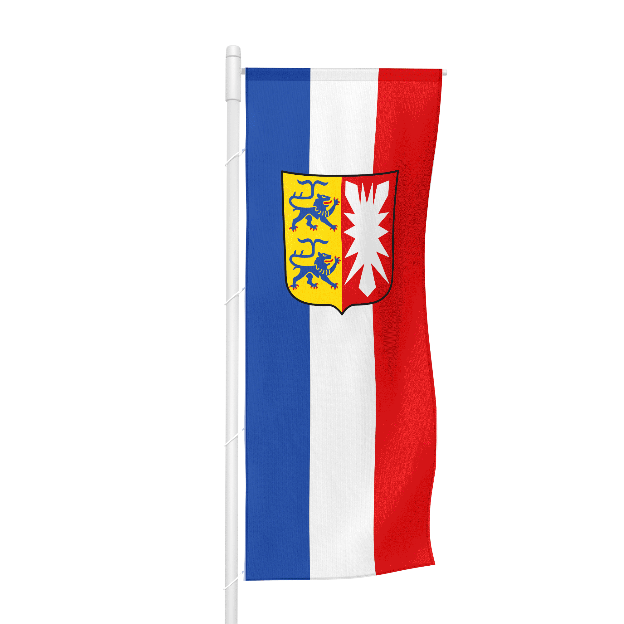 Schleswig-Holstein (Dienstflagge) - Hochformatfahne