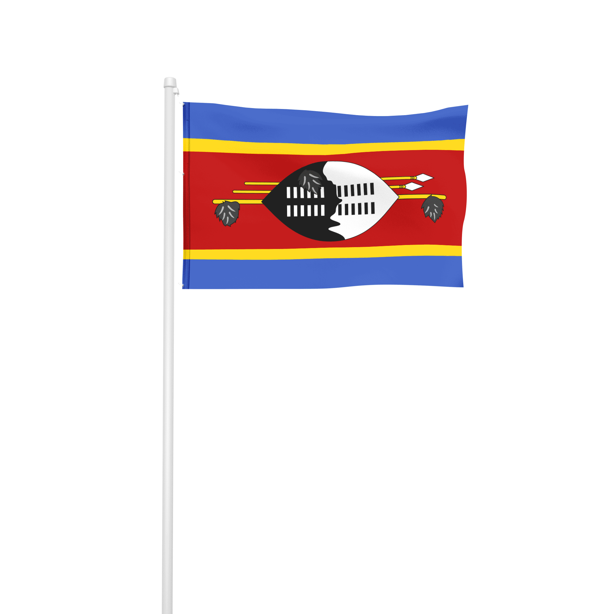 Swasiland - Hissfahne