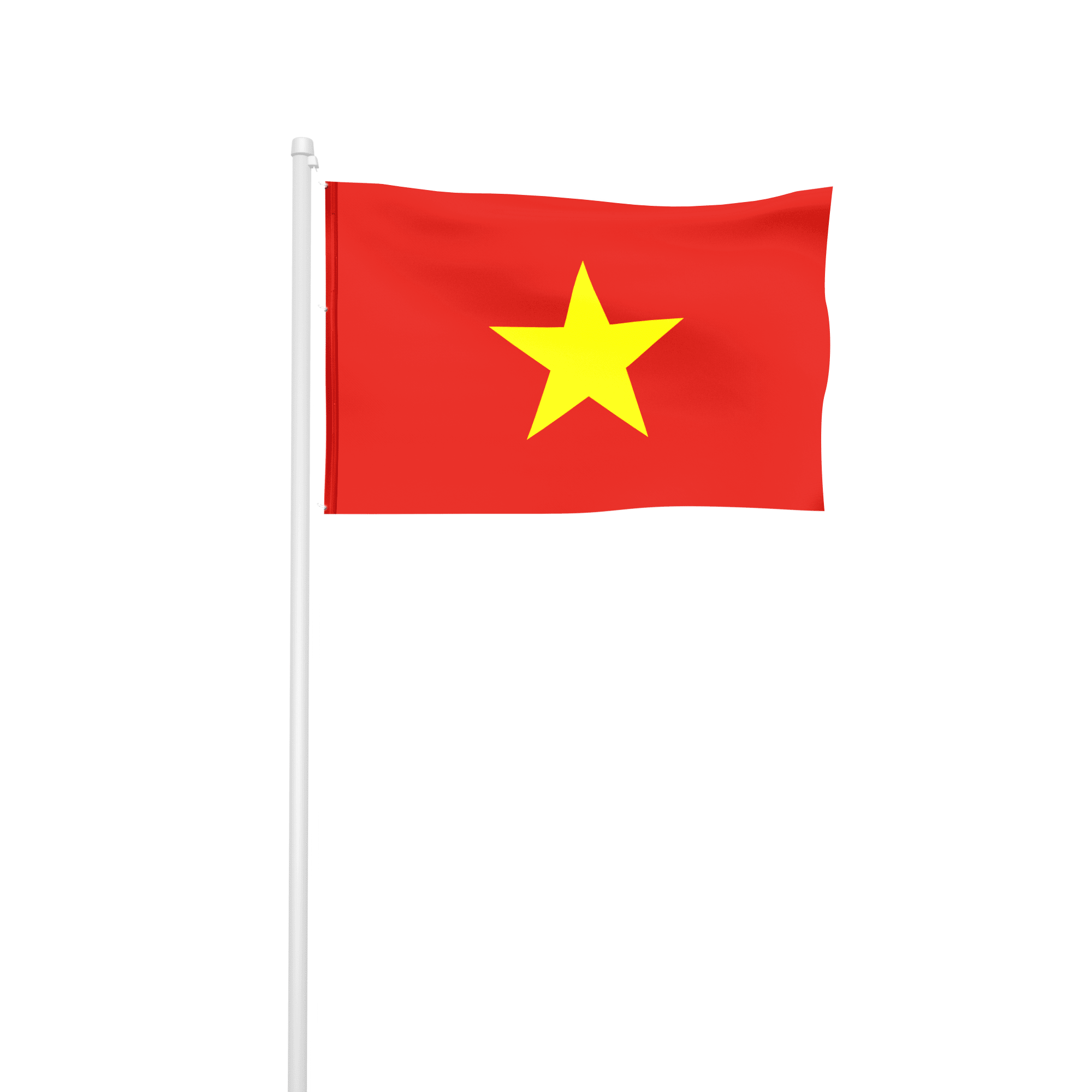 Vietnam - Hissfahne