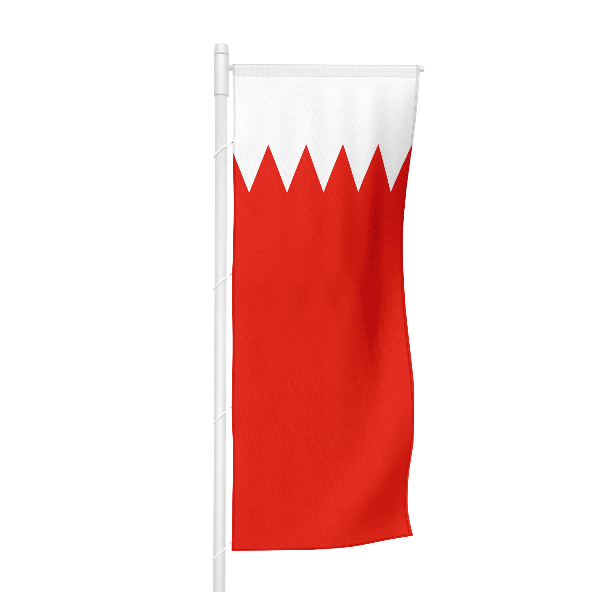 Bahrain - Hochformatfahne
