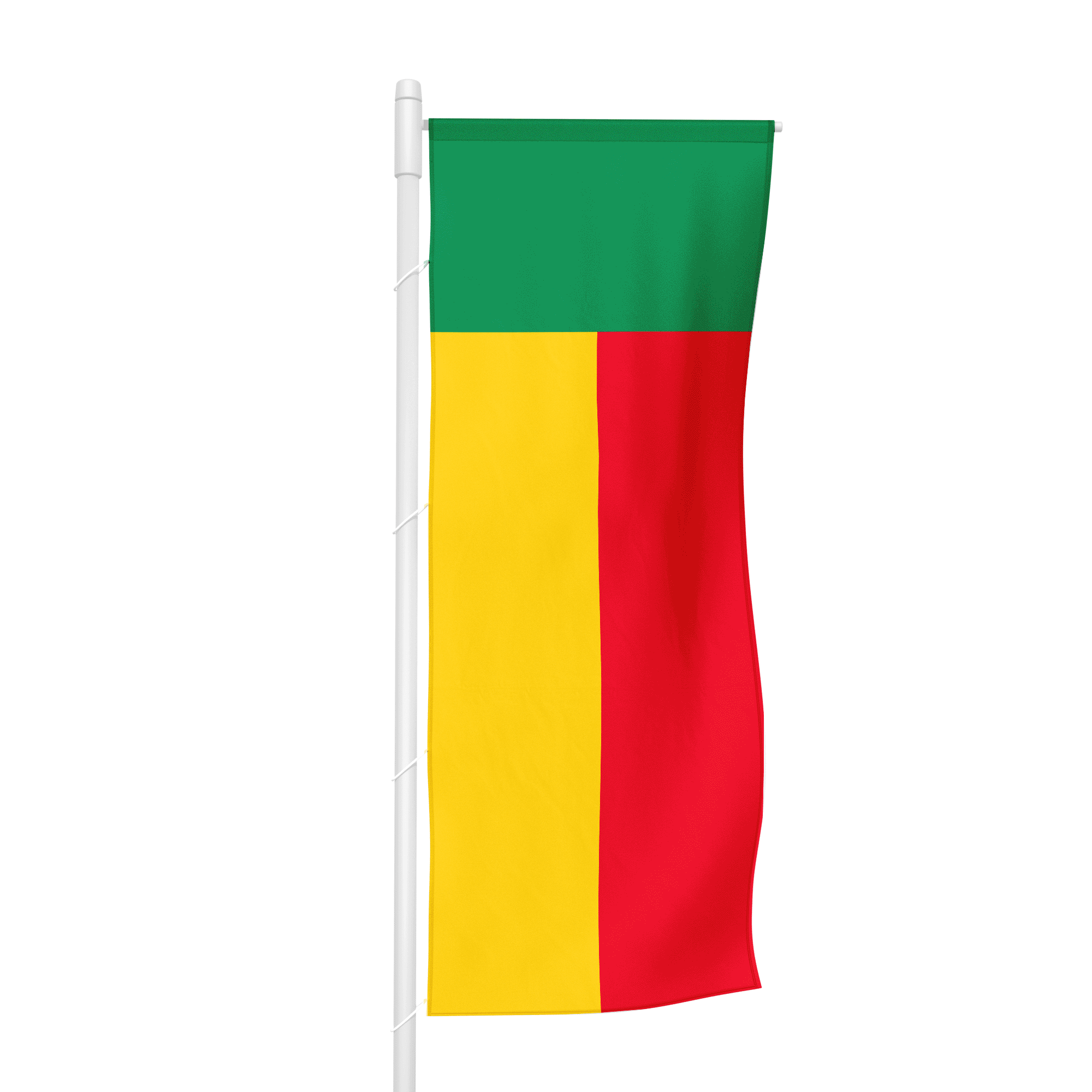 Benin - Hochformatfahne