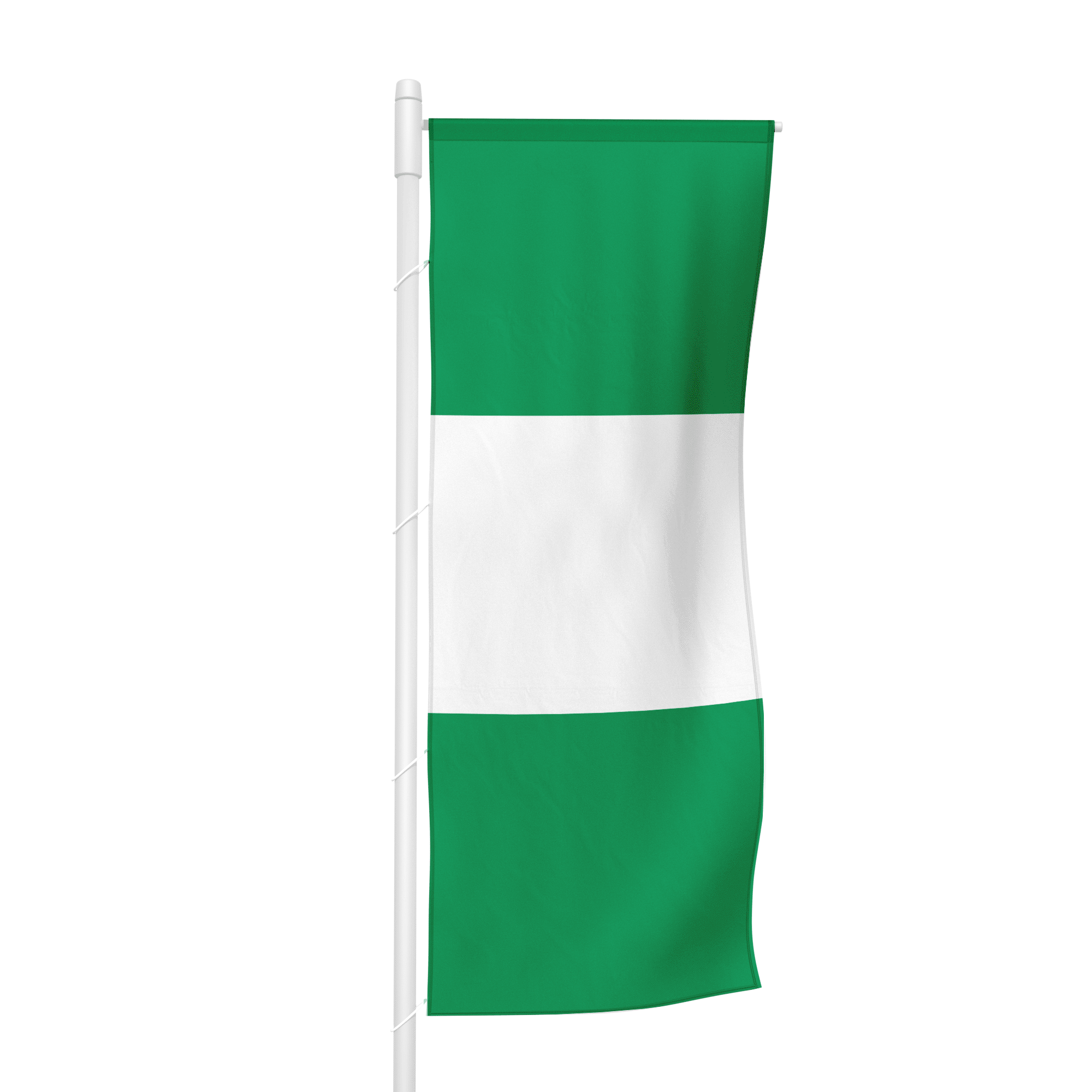 Nigeria - Hochformatfahne