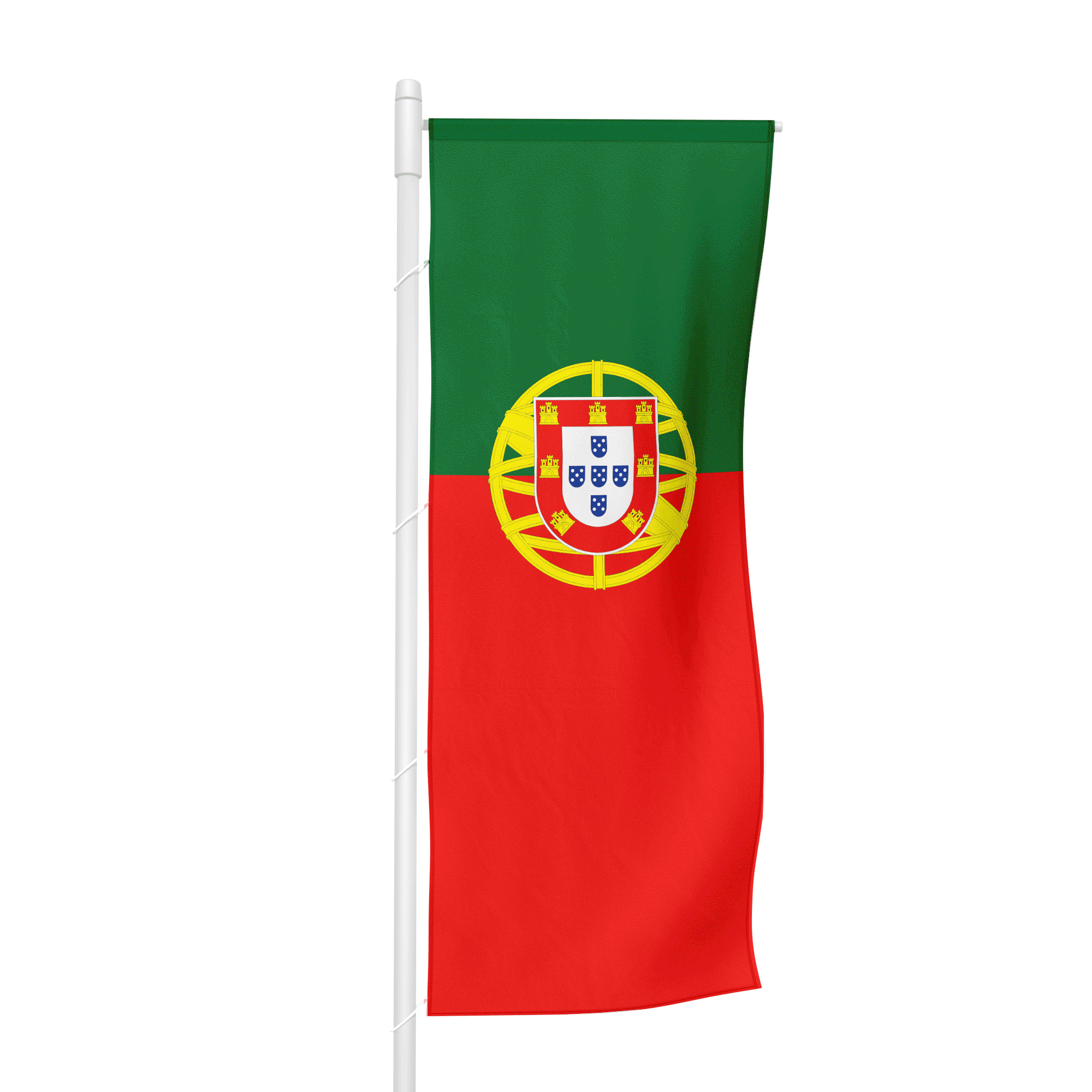 Portugal - Hochformatfahne